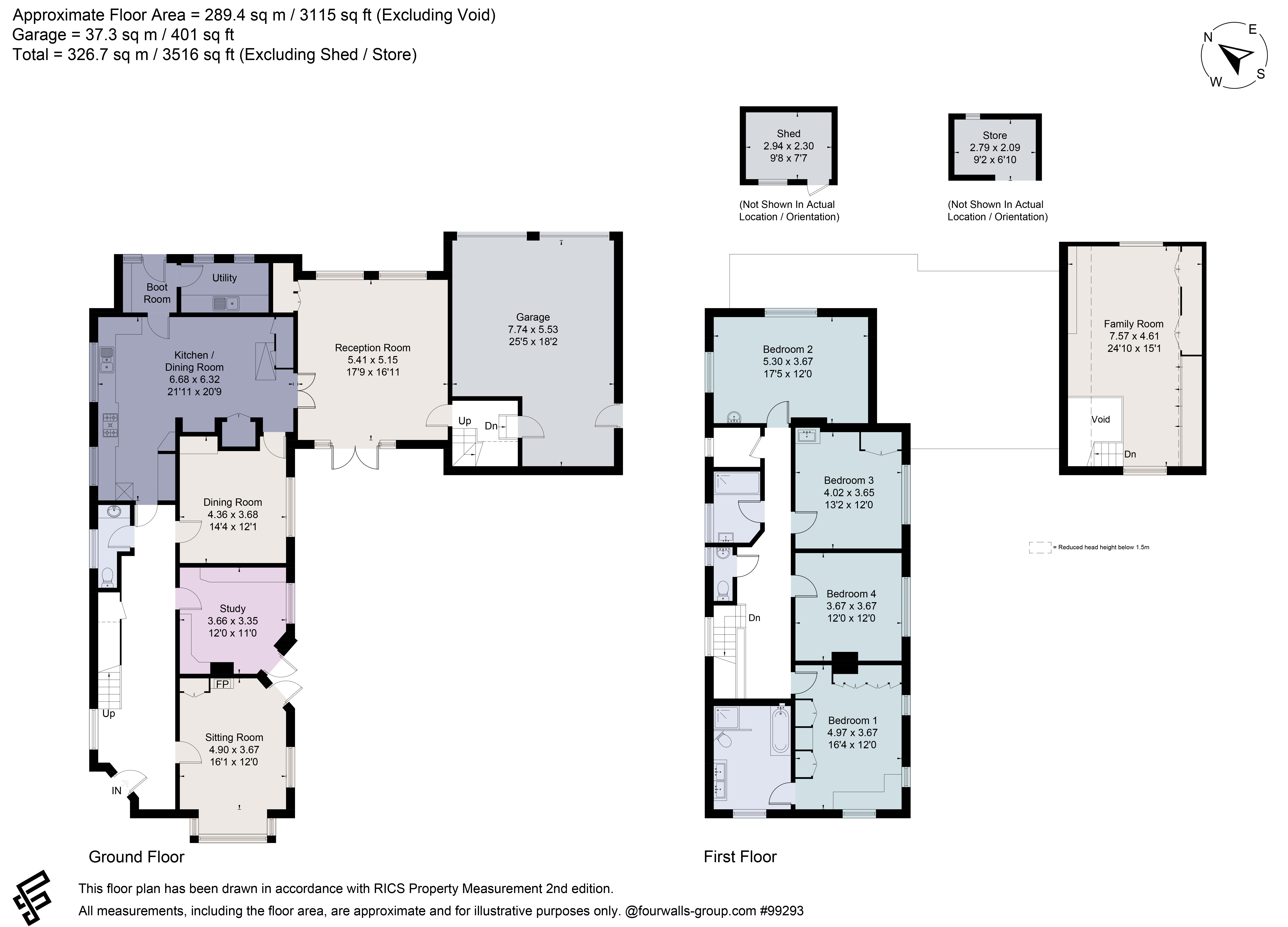 14, Middle Avenue, Surrey floorplan