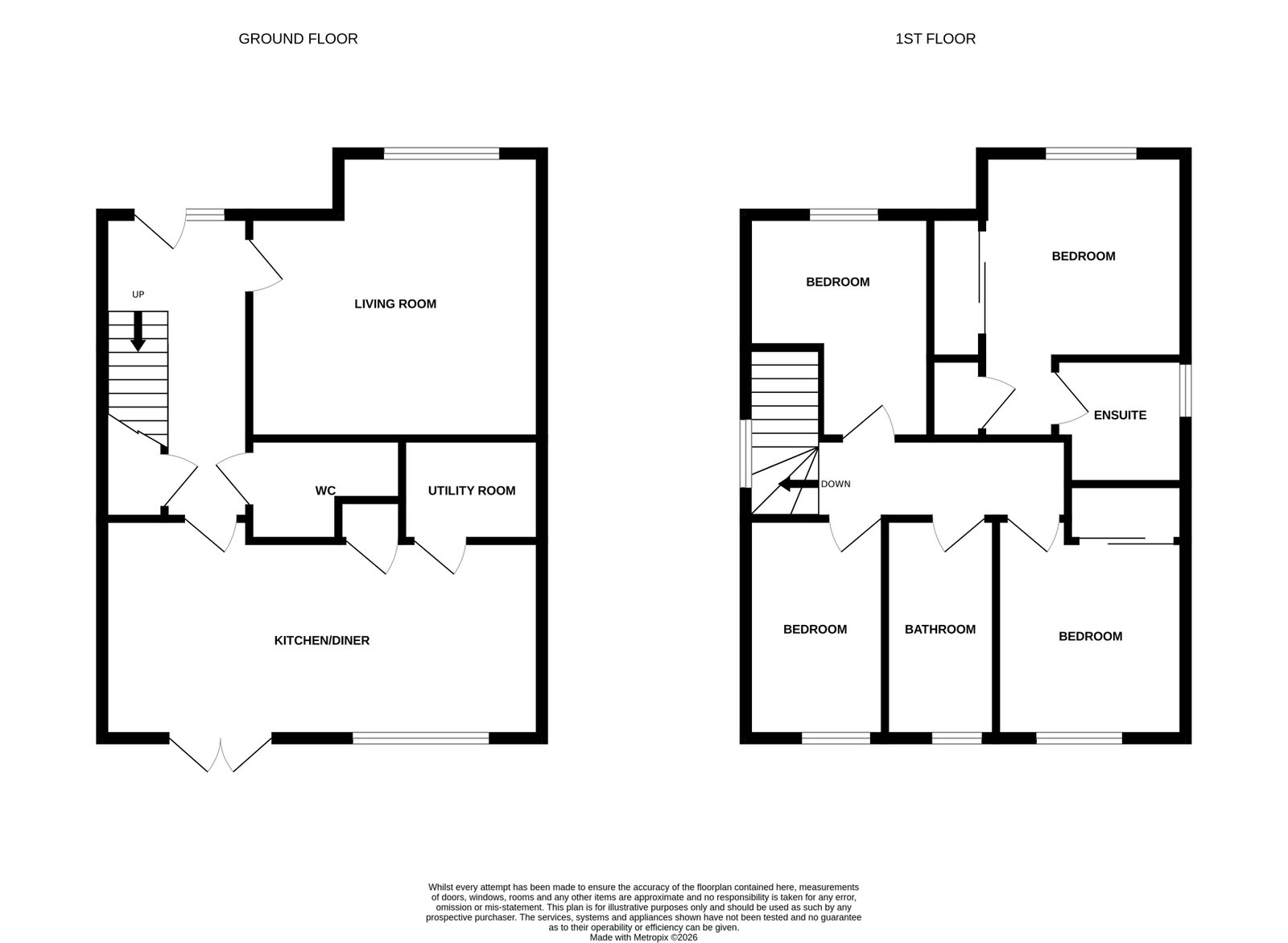 25, Chestnut Way, Inverness floorplan
