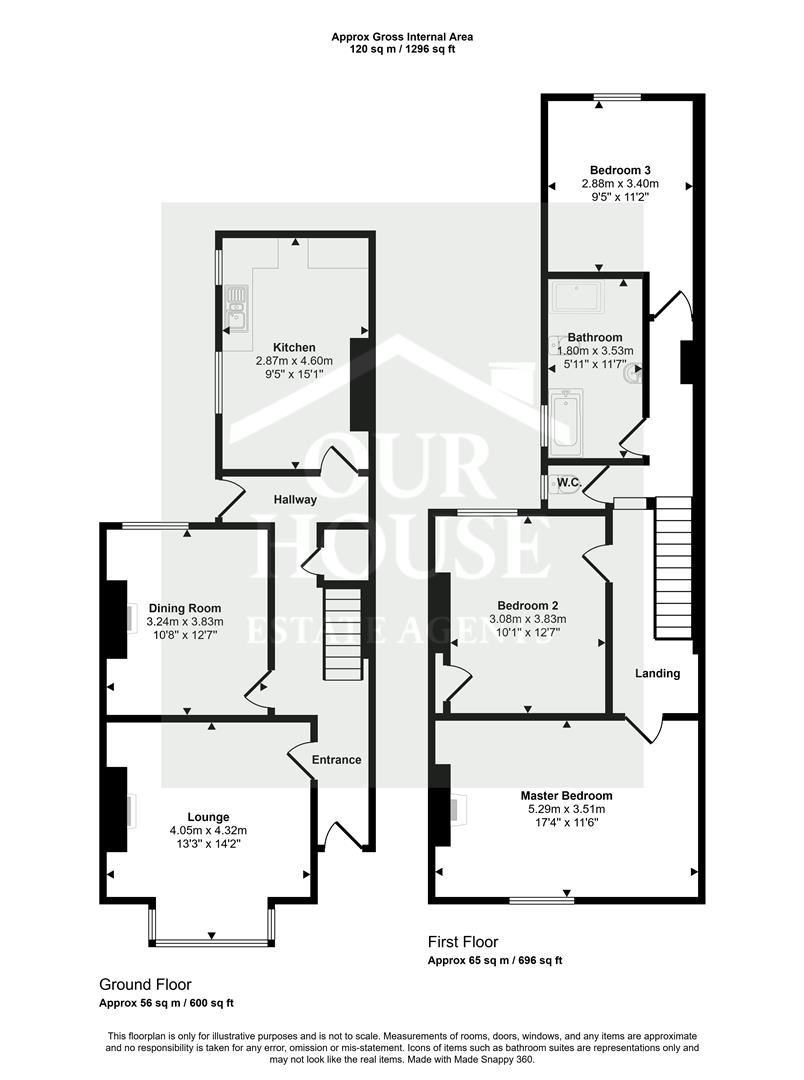 Eastbourne Road, Hornsea floorplan