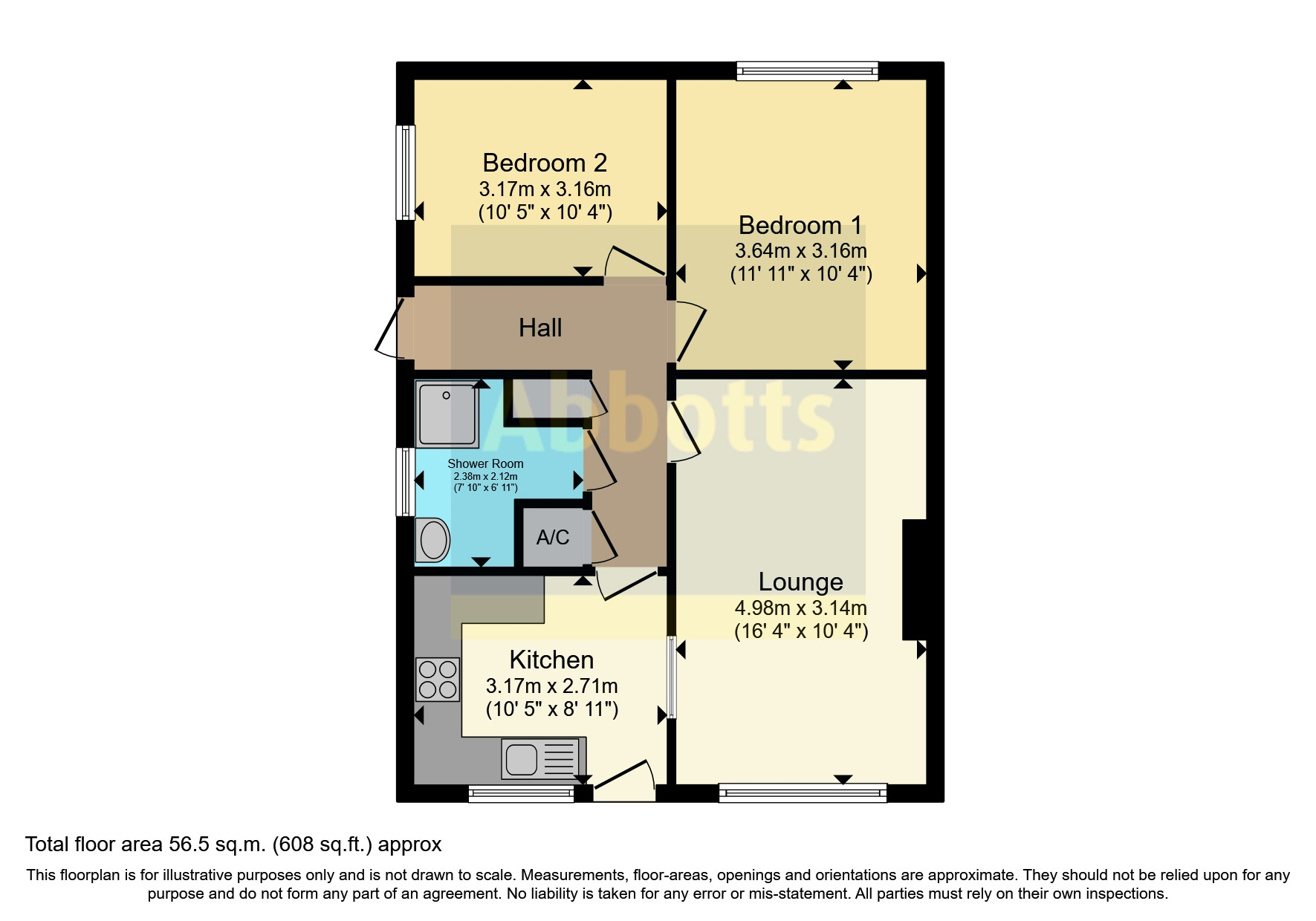 Birch Close, Stowupland, Stowmarket, Suffolk IP14, 2 bedroom bungalow