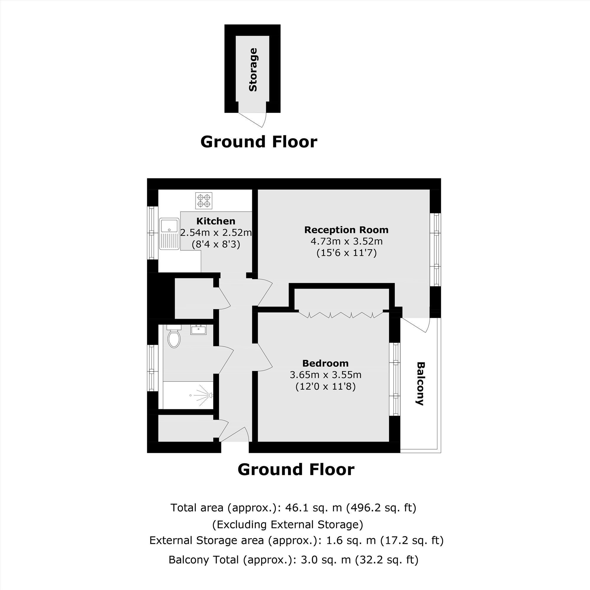 10, Crieff Court, Teddington floorplan