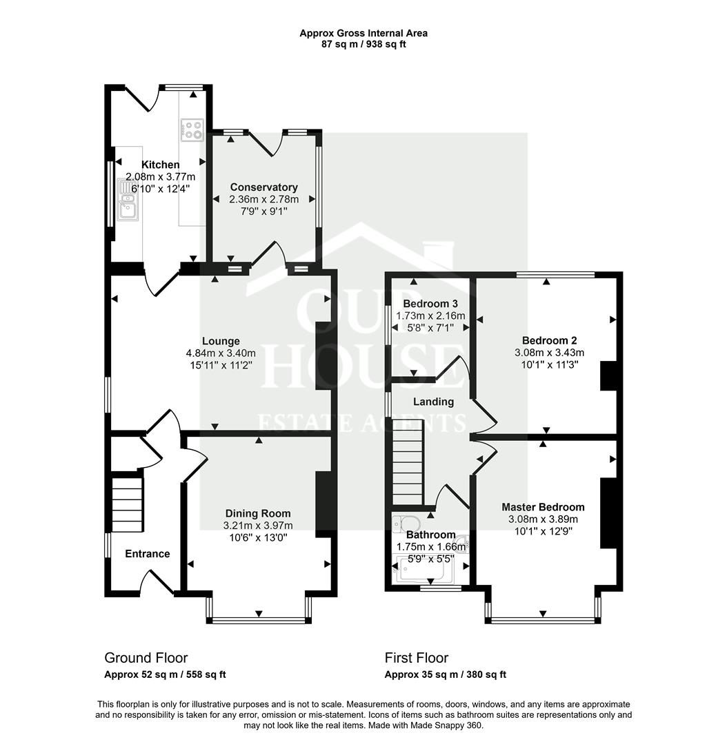 Graysgarth, 1, Stanley Avenue, Hornsea floorplan