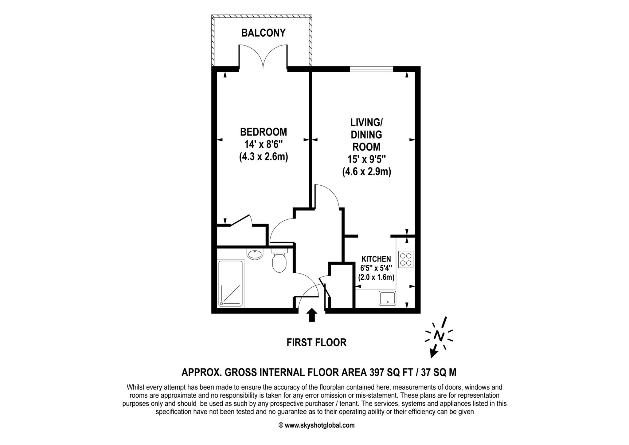 11 Alexandra Lodge, Monument Hill, Weybridge floorplan
