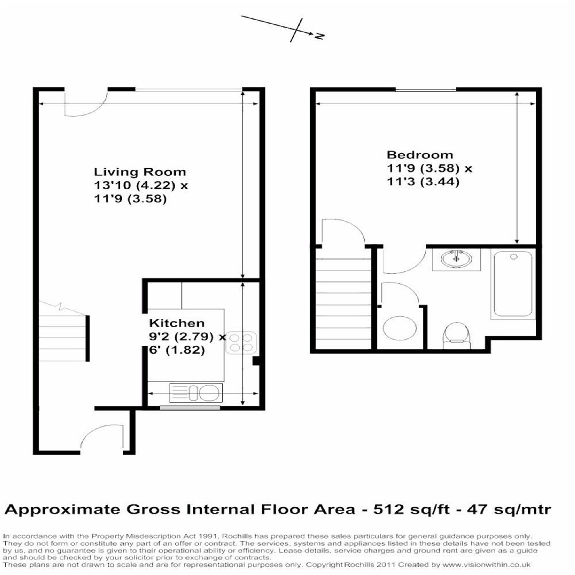 3 Etheridge Court Ambleside Avenue, Walton-On-Thames floorplan