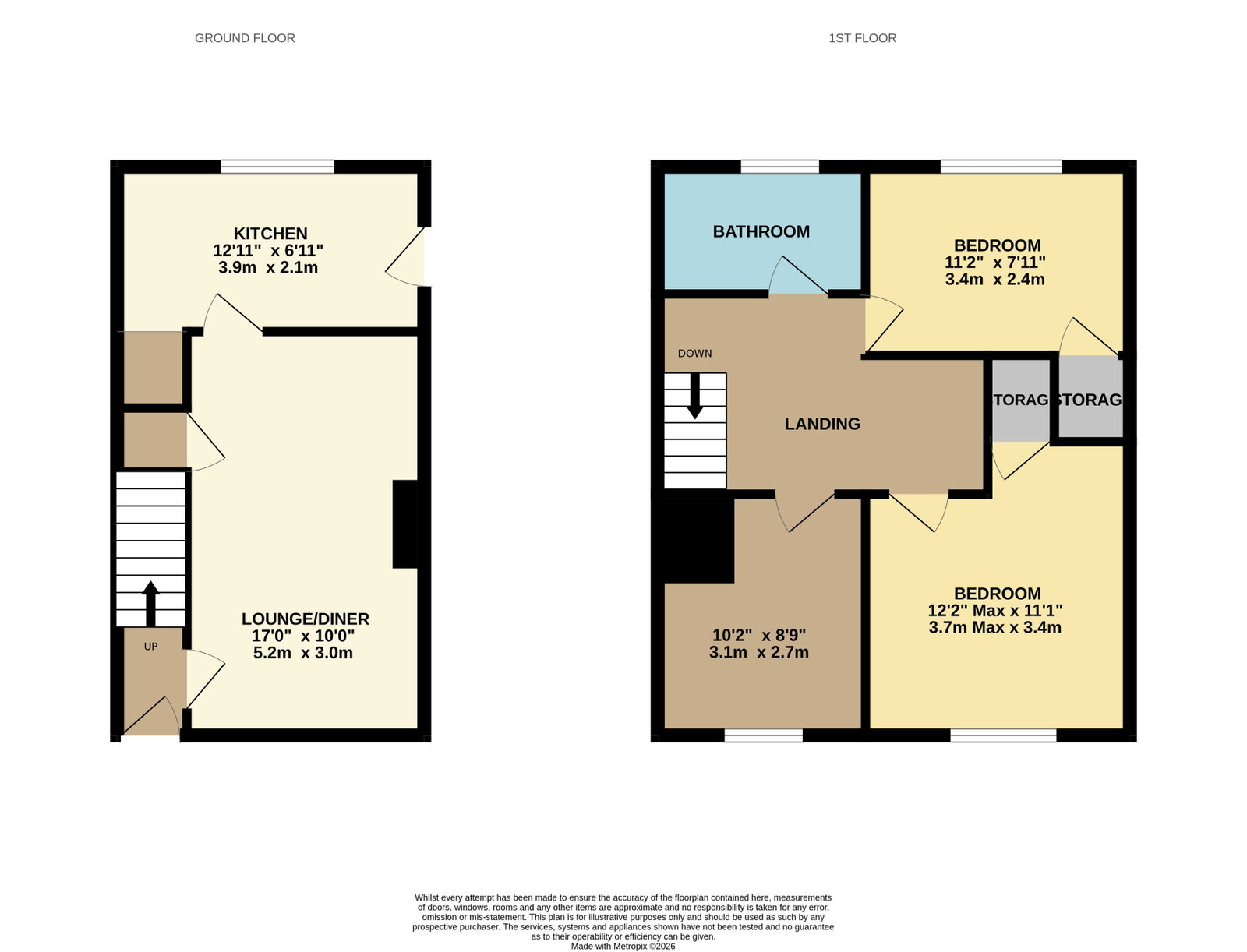 4, Strensall Road, Leicester floorplan