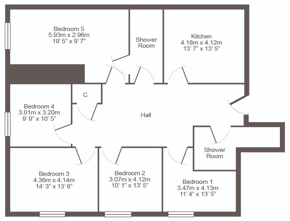 5 Bedrooms Flat to rent in Admiral Street, Kinning Park, Glasgow G41