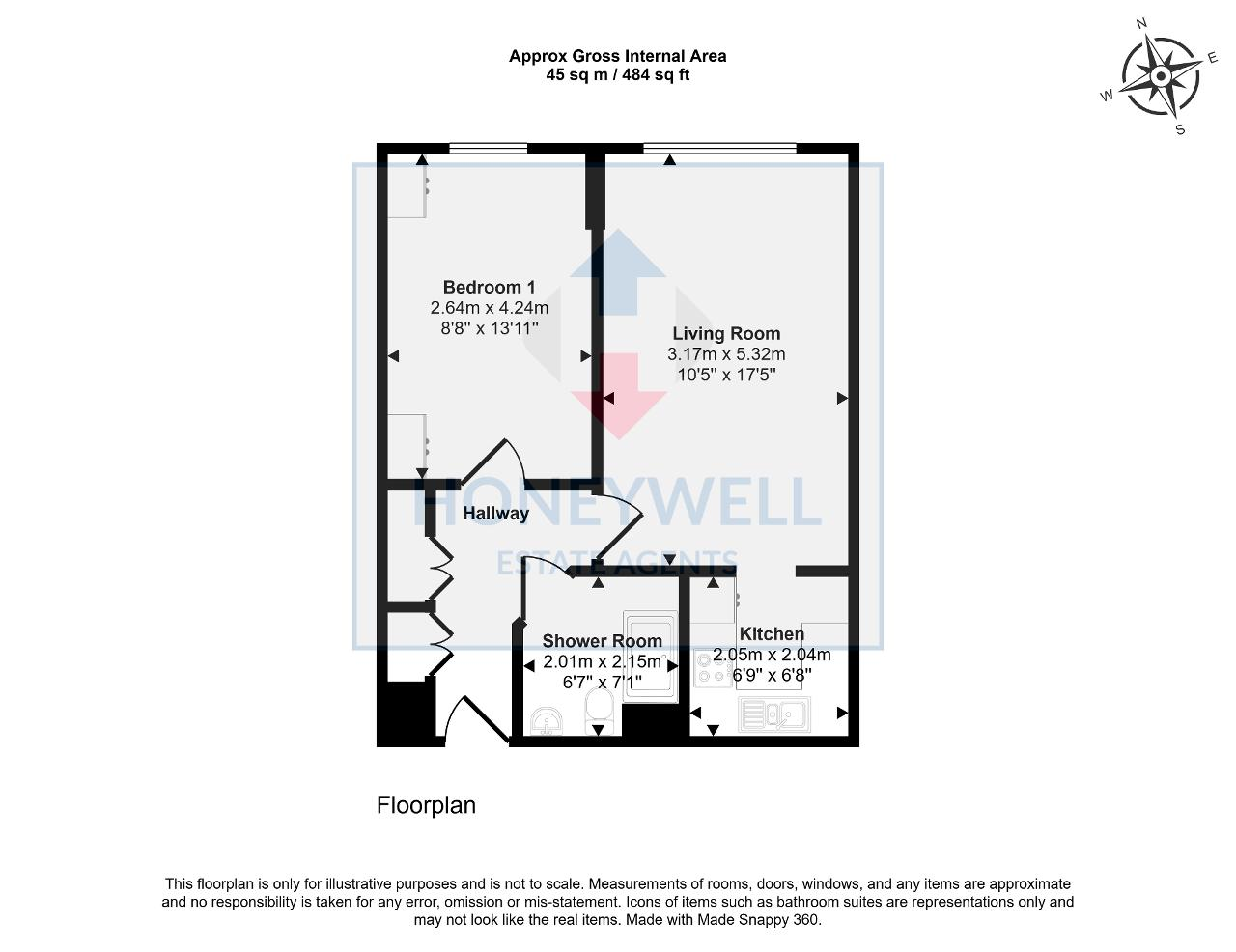 33, Bowland Court, CLITHEROE floorplan