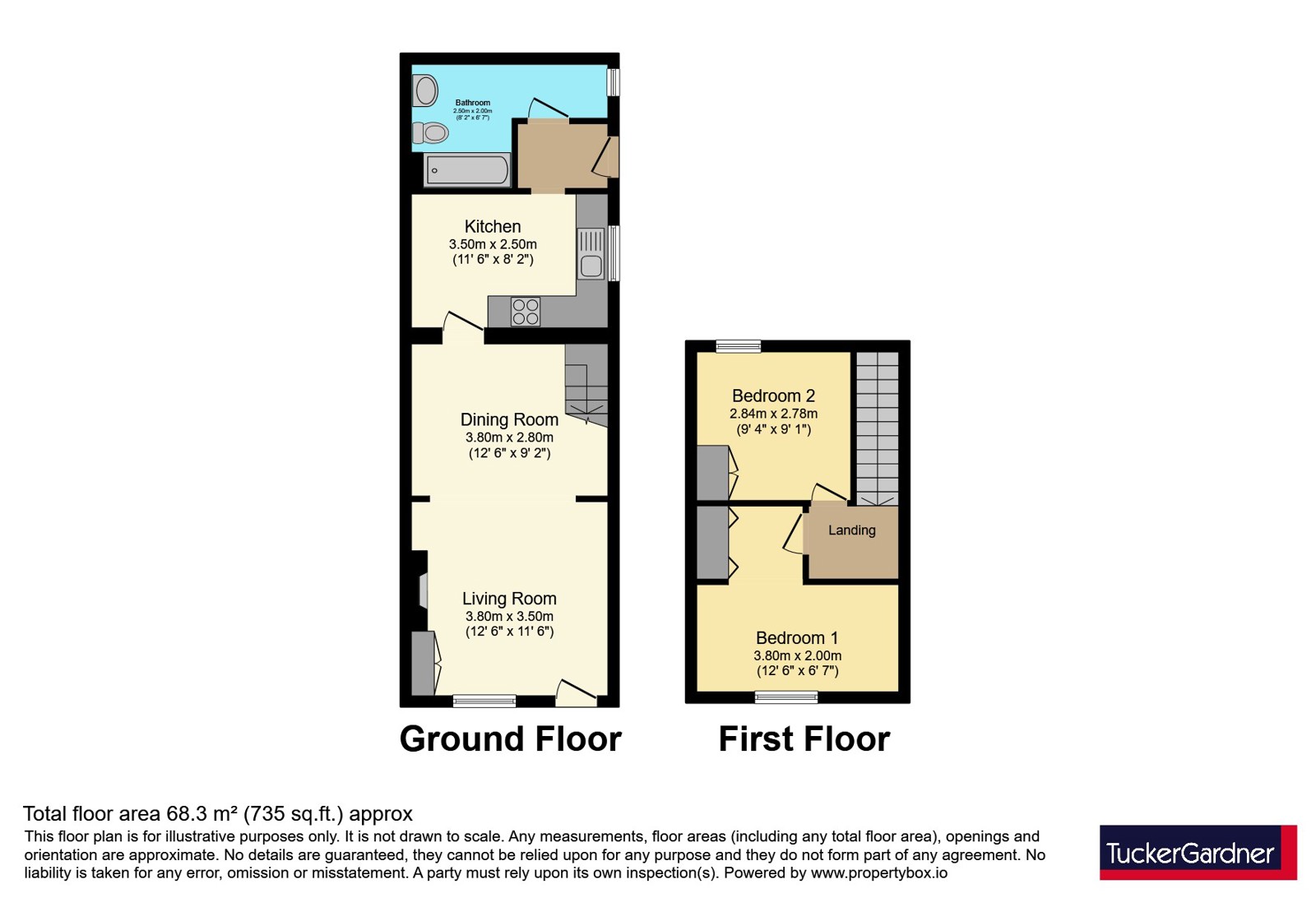 47, High Street, Cambridge floorplan