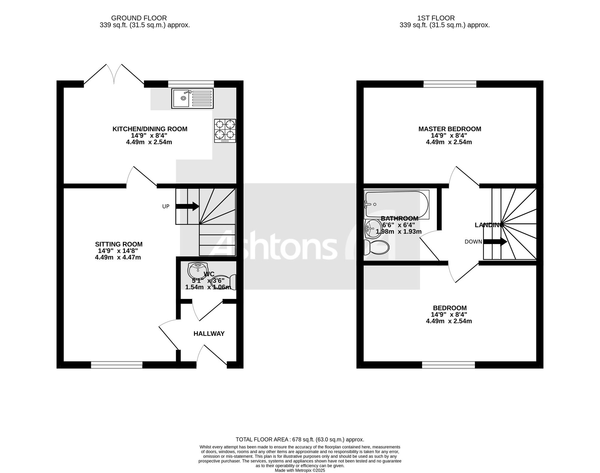 9 Addison Way, St. Helens floorplan