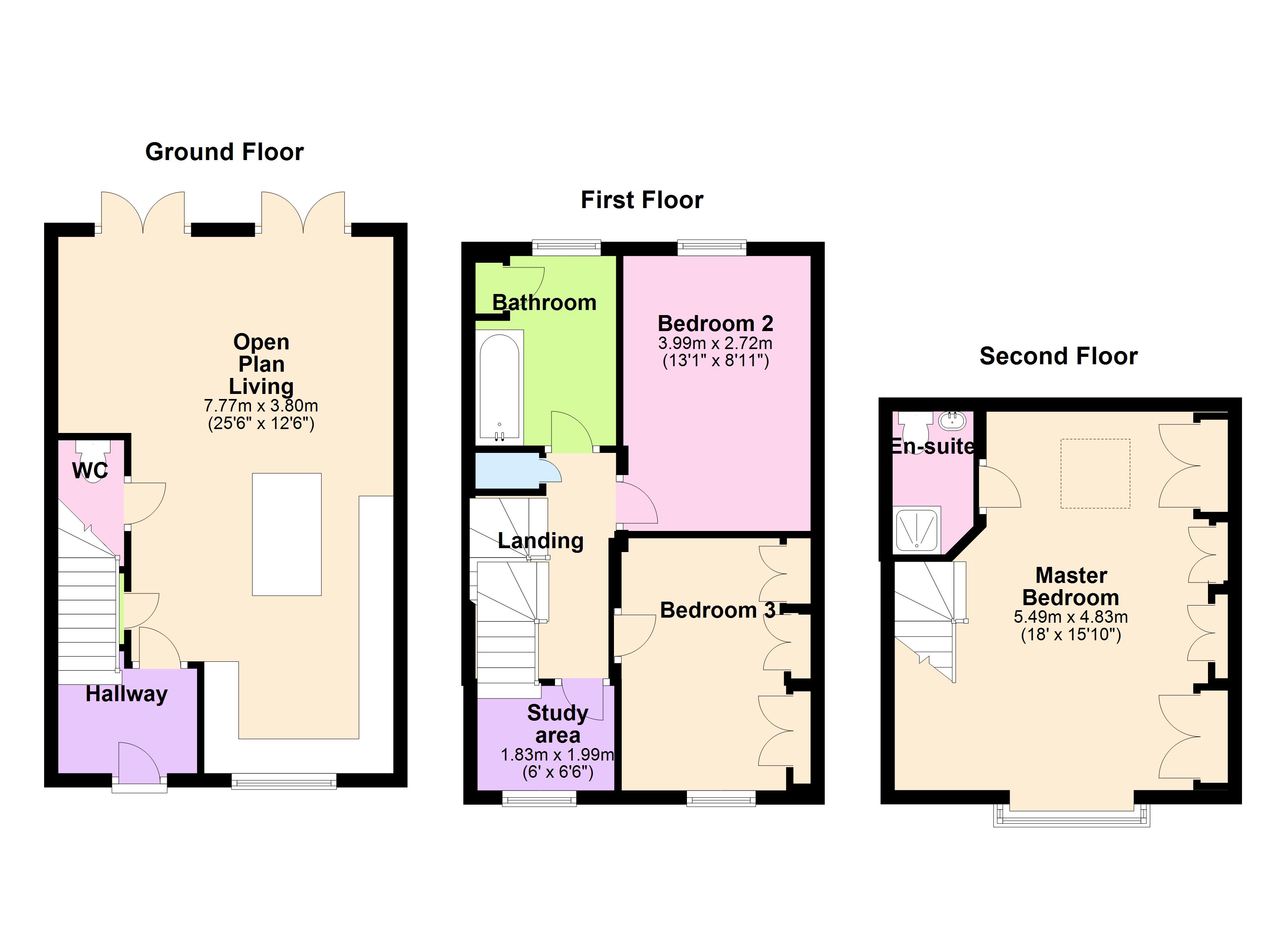 3 Bedrooms Terraced house for sale in Blue Mans Way, Catcliffe, Rotherham S60