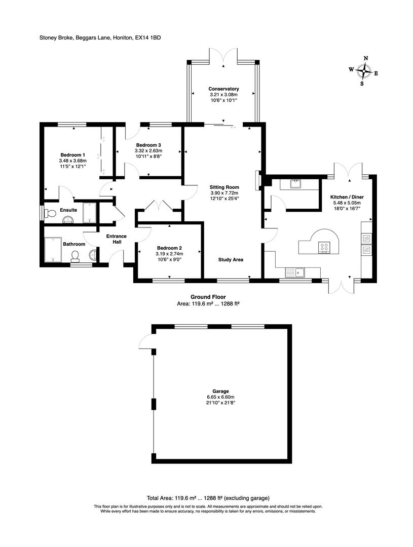 Stoney Broke, Beggars Lane, Honiton floorplan