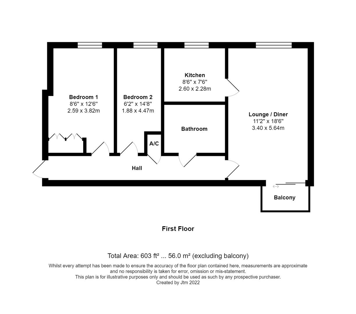 Villa Plage, Elmer Road, Elmer, Bognor Regis PO22, 2 bedroom flat for