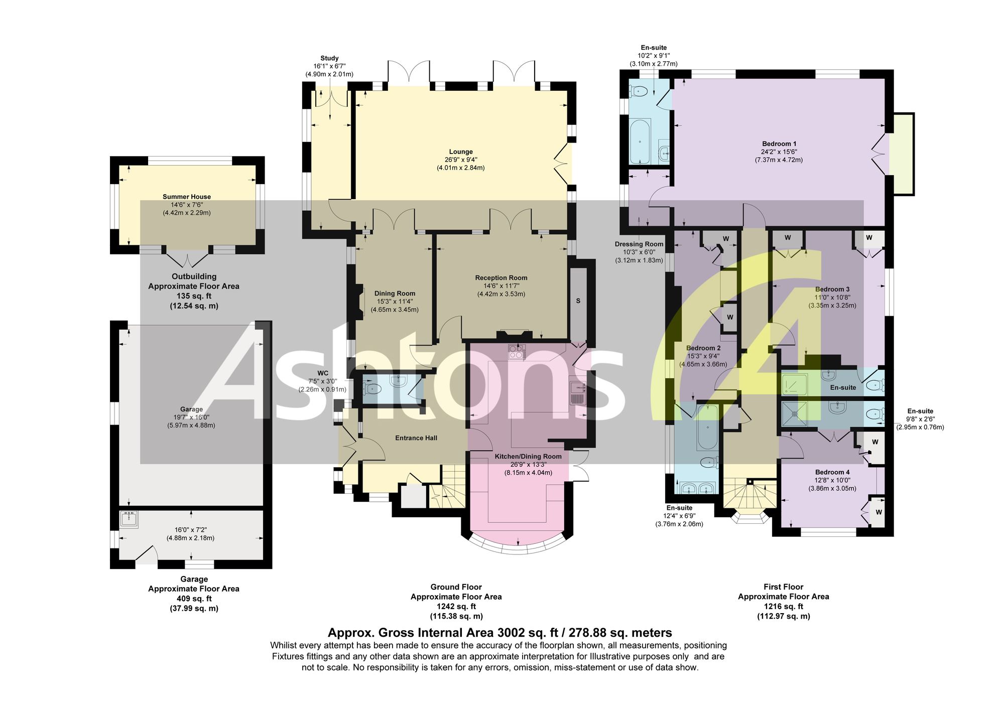 165 Glazebrook Lane, Warrington floorplan
