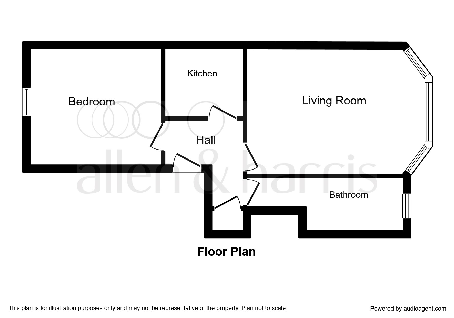 1 Bedrooms Flat for sale in Torrisdale Street, Queenspark, Glasgow G42
