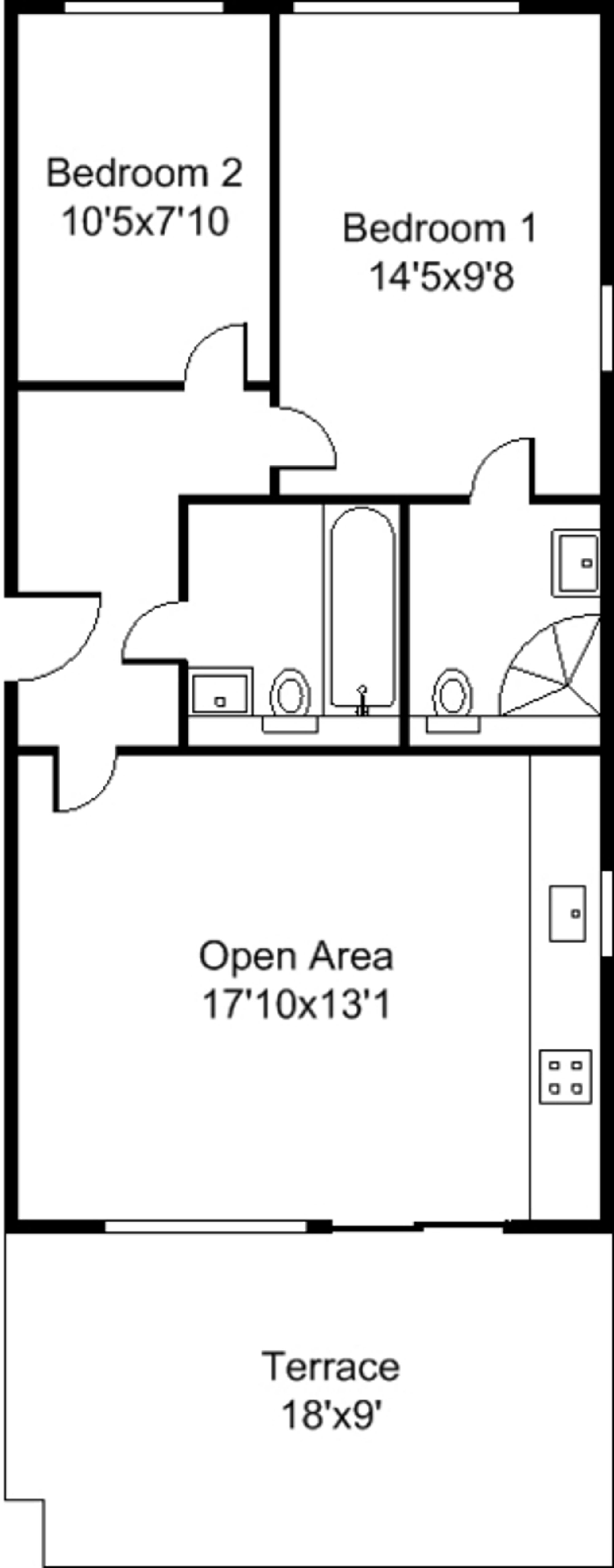 Flat 123, Holly Court Greenroof Way, London floorplan