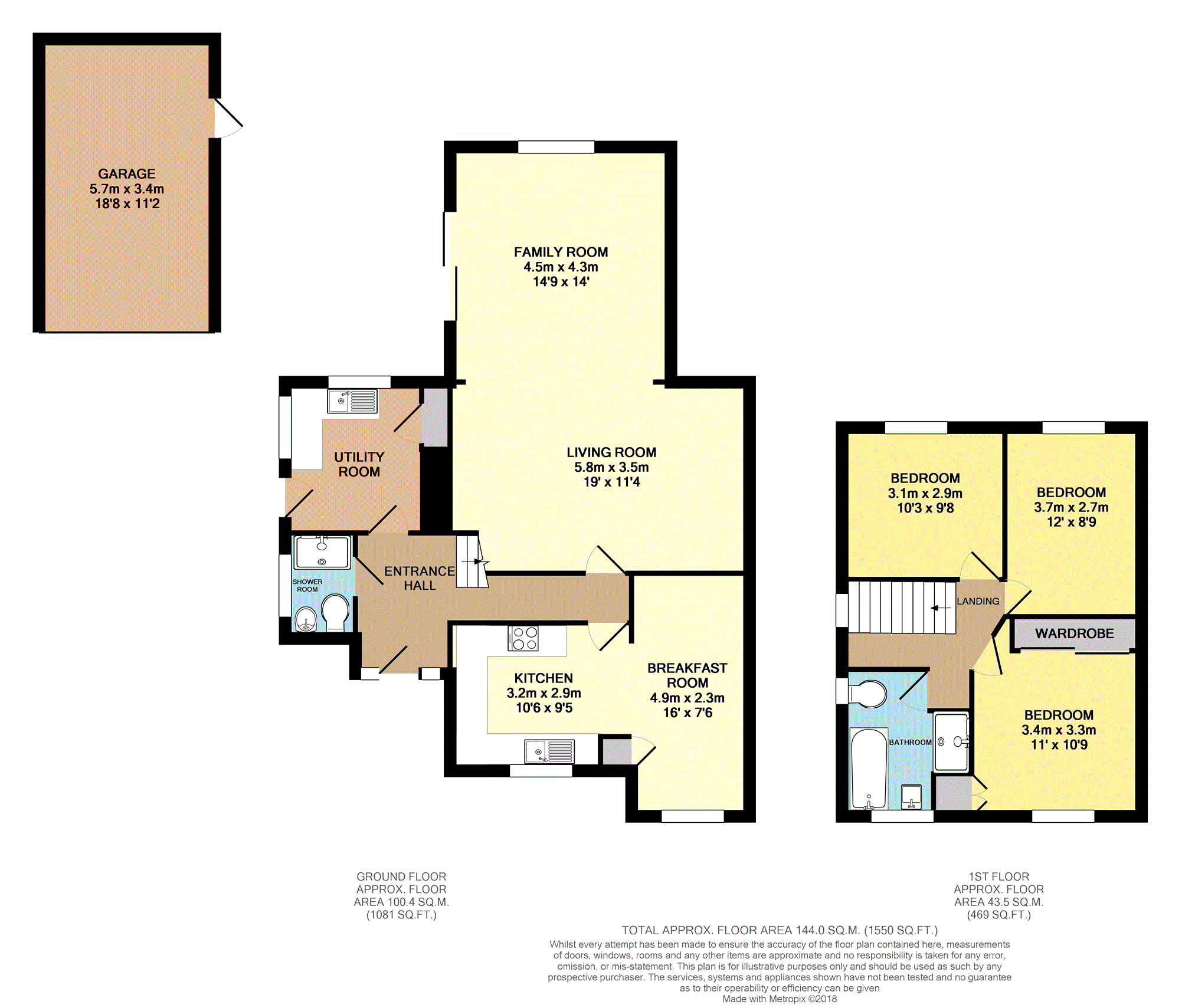 3 Bedrooms Semi-detached house for sale in Rangewood Avenue, Southcote, Reading RG30