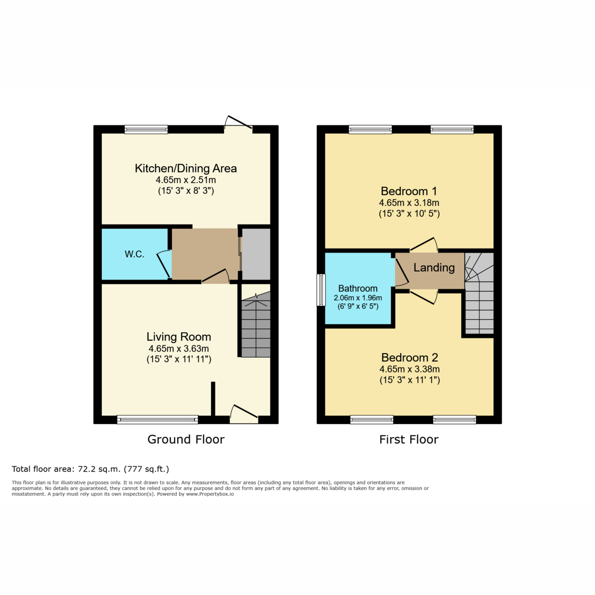 3, Eliot Road, Hatton floorplan