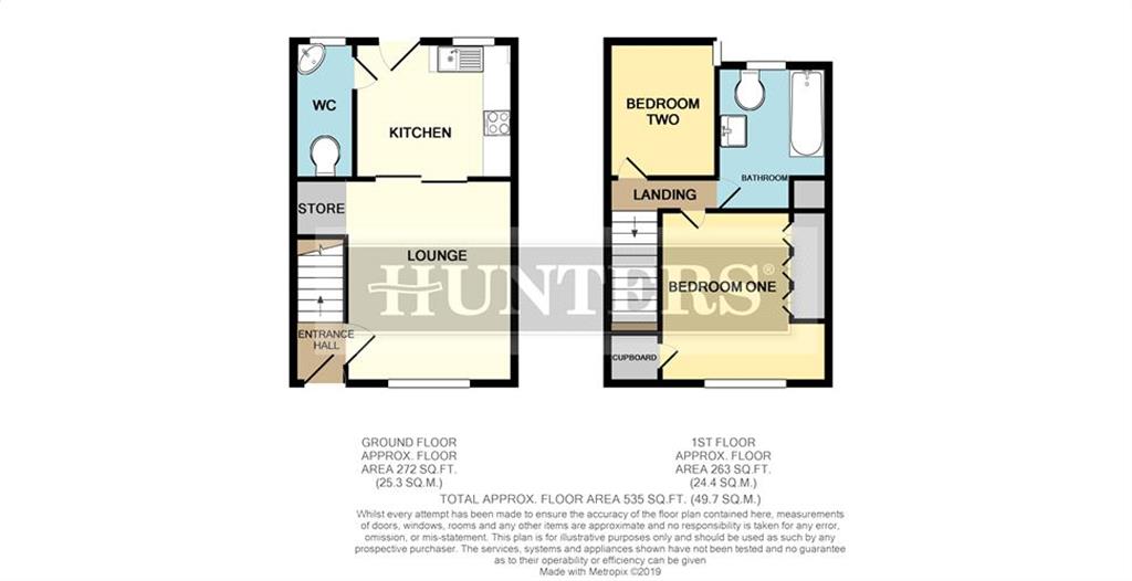 2 Bedrooms Terraced house for sale in Clifford Road, Bramham, Wetherby LS23