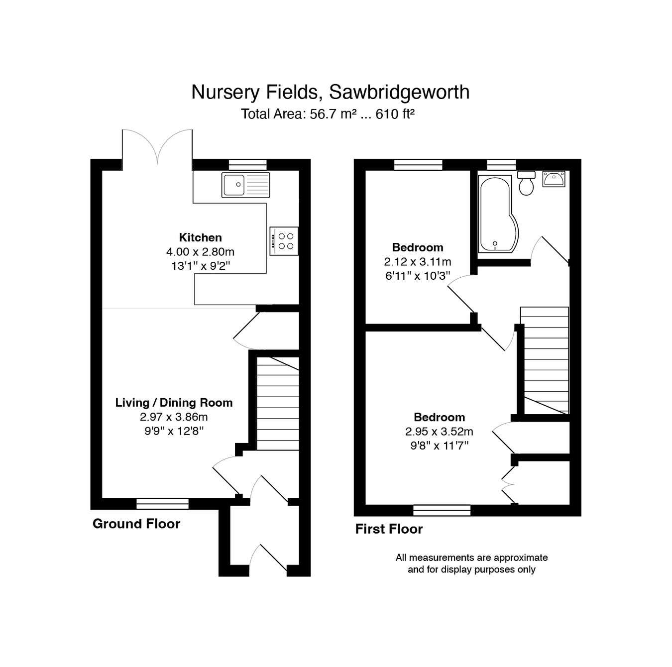 25, Nursery Fields, Sawbridgeworth floorplan