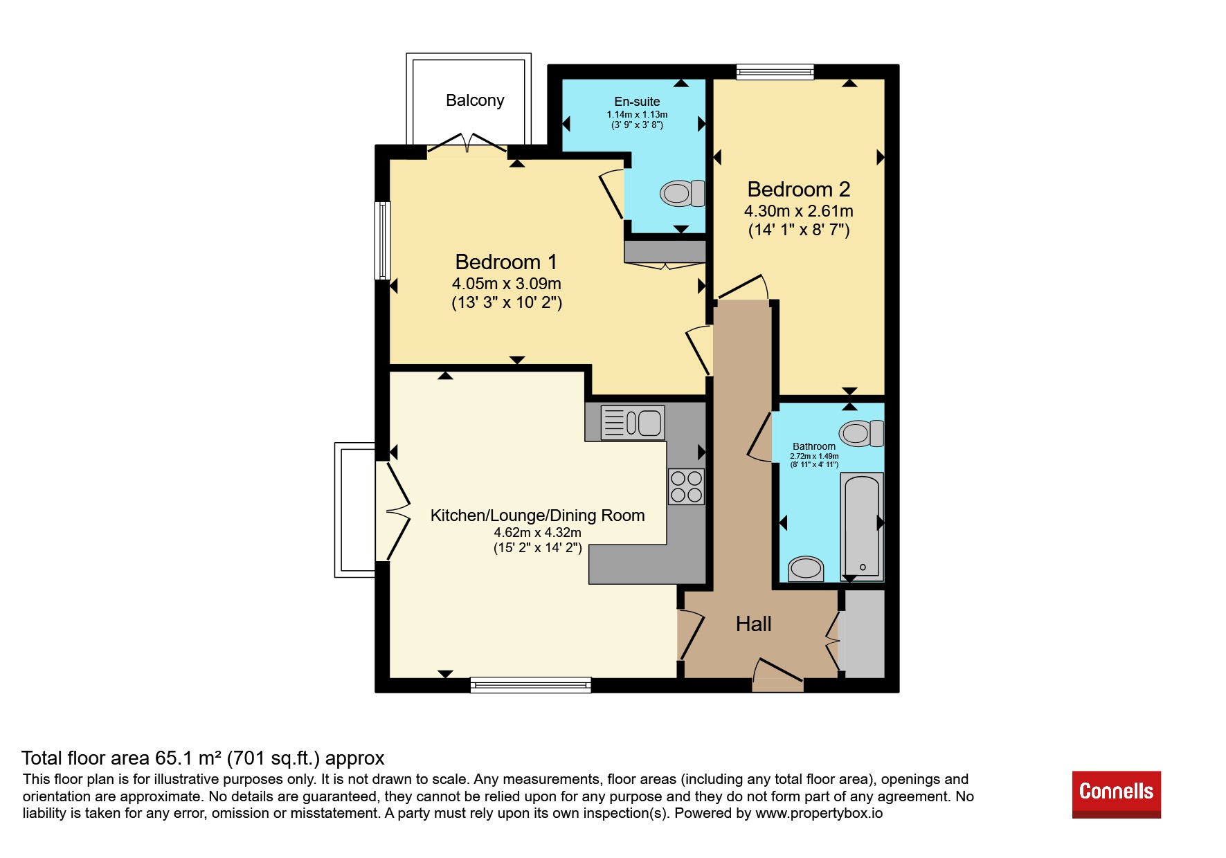 12, Kempton Drive, Warwick floorplan