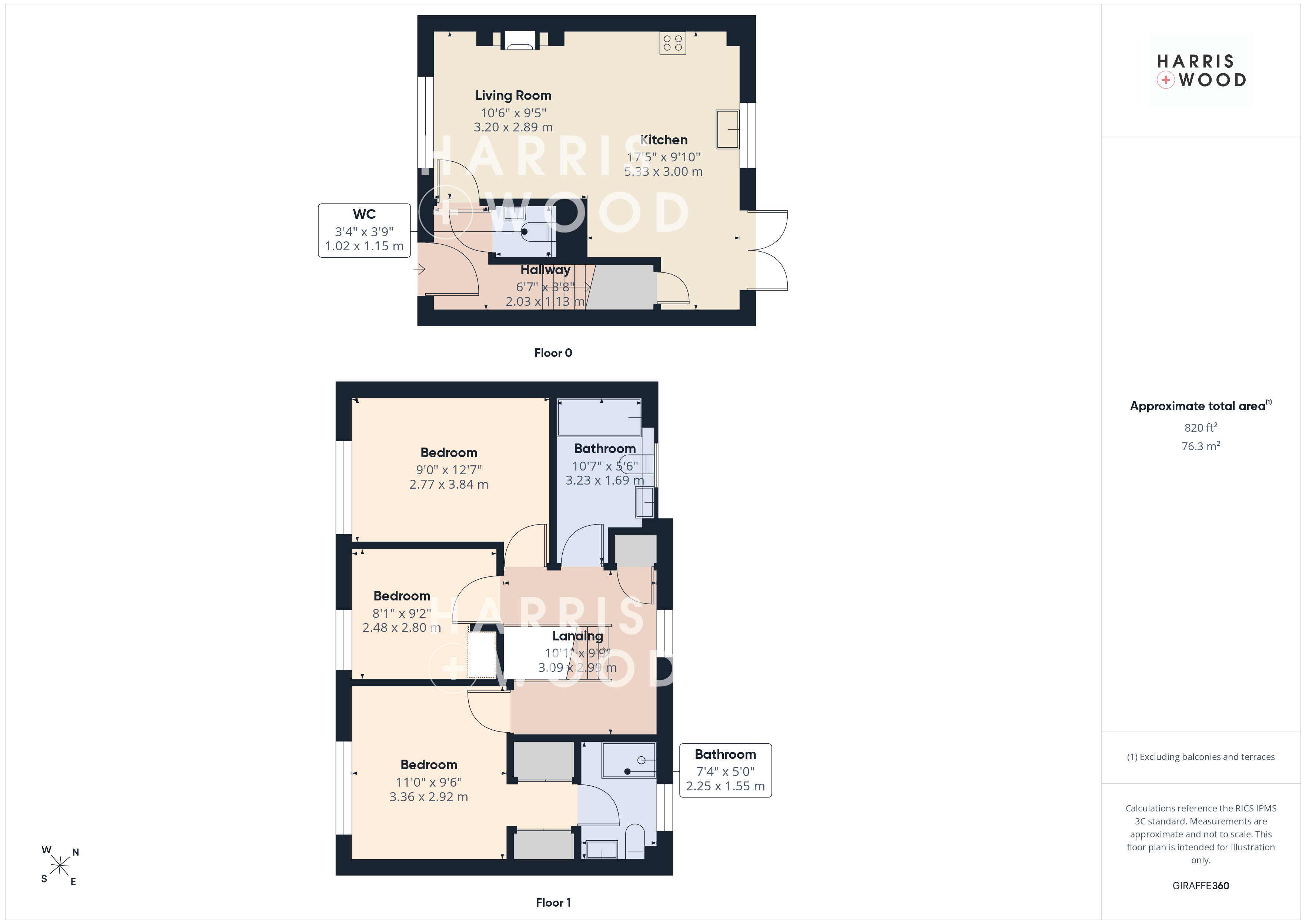 11, Woods Way, Colchester floorplan