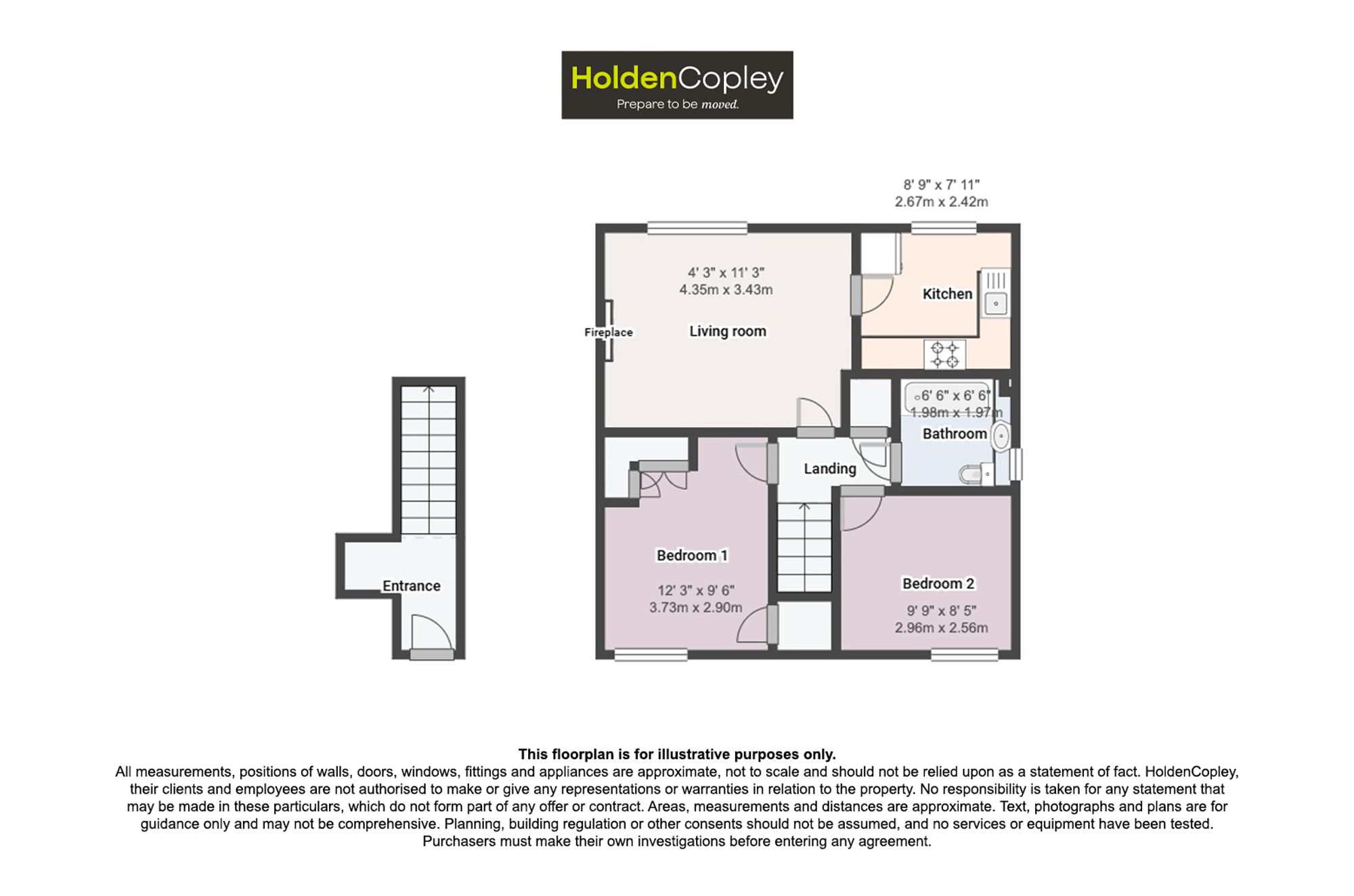 42 Brookdale Court, Nottingham floorplan