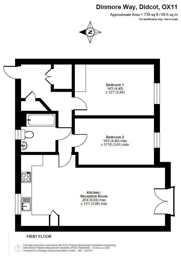 SNG SO - 38 Dinmore Way, 38, Dinmore Way, Oxfordshire floorplan