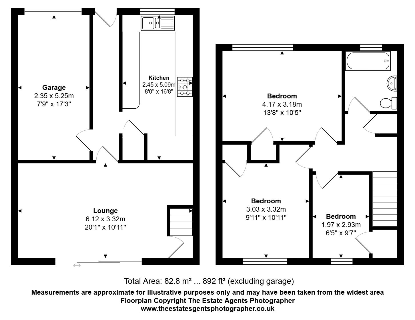 47, The Ridgeway, Braintree floorplan