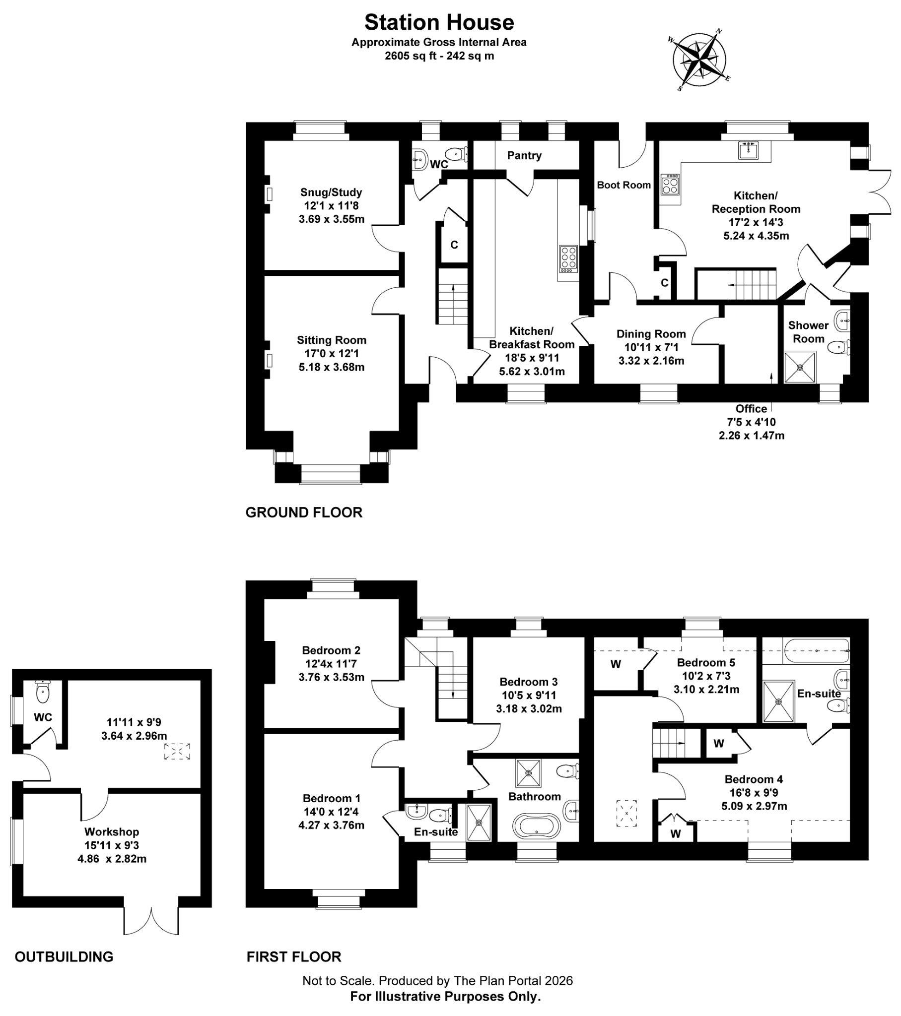 Station House, Quant Park, Devon floorplan