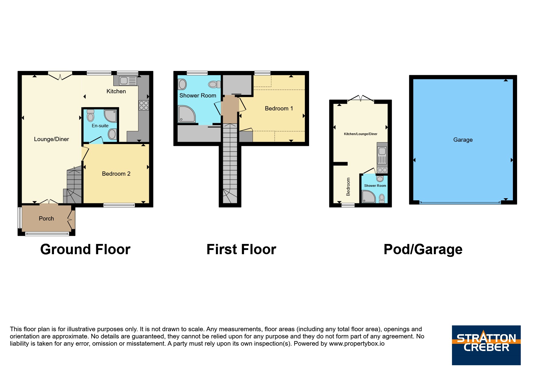 Spindrift,, Millendreath, Cornwall floorplan