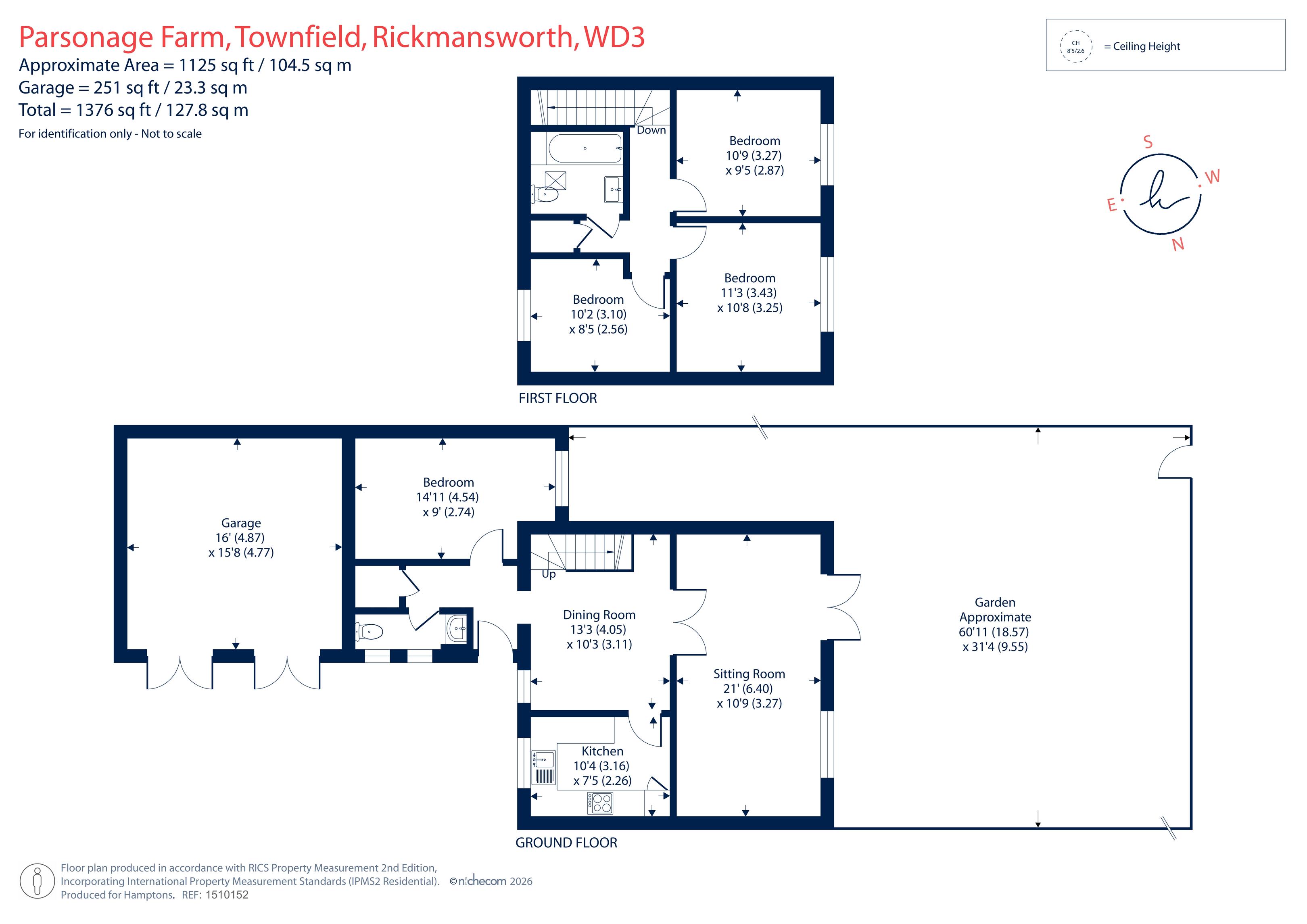 1, Parsonage Farm, Townfield, Rickmansworth floorplan