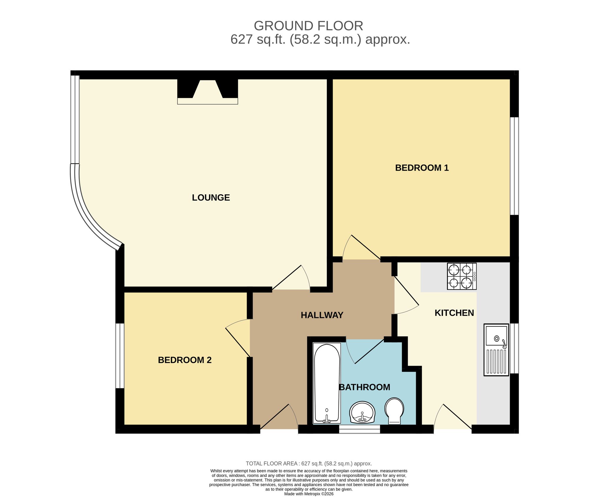 3 Burtondale Road, Scarborough floorplan