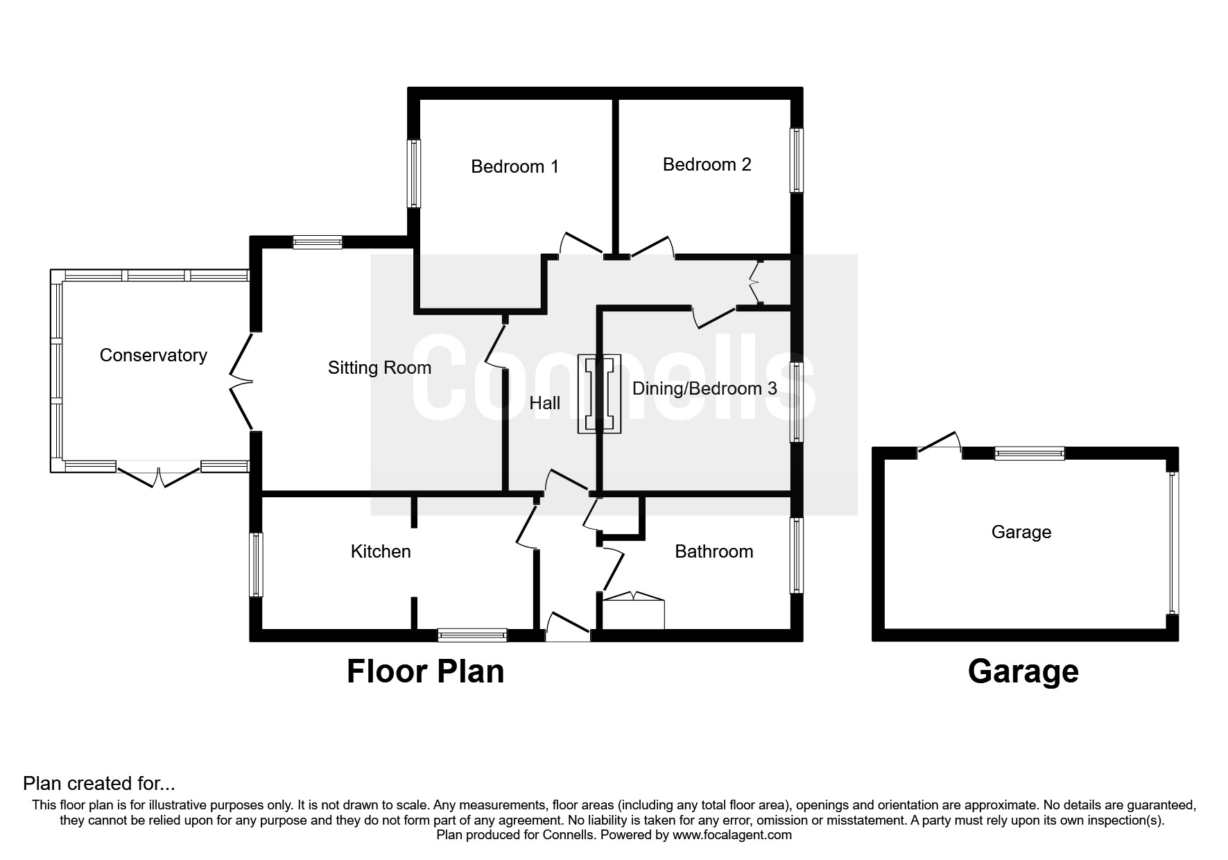 2 Bedrooms Semi-detached bungalow for sale in Hanney Road, Steventon, Abingdon OX13