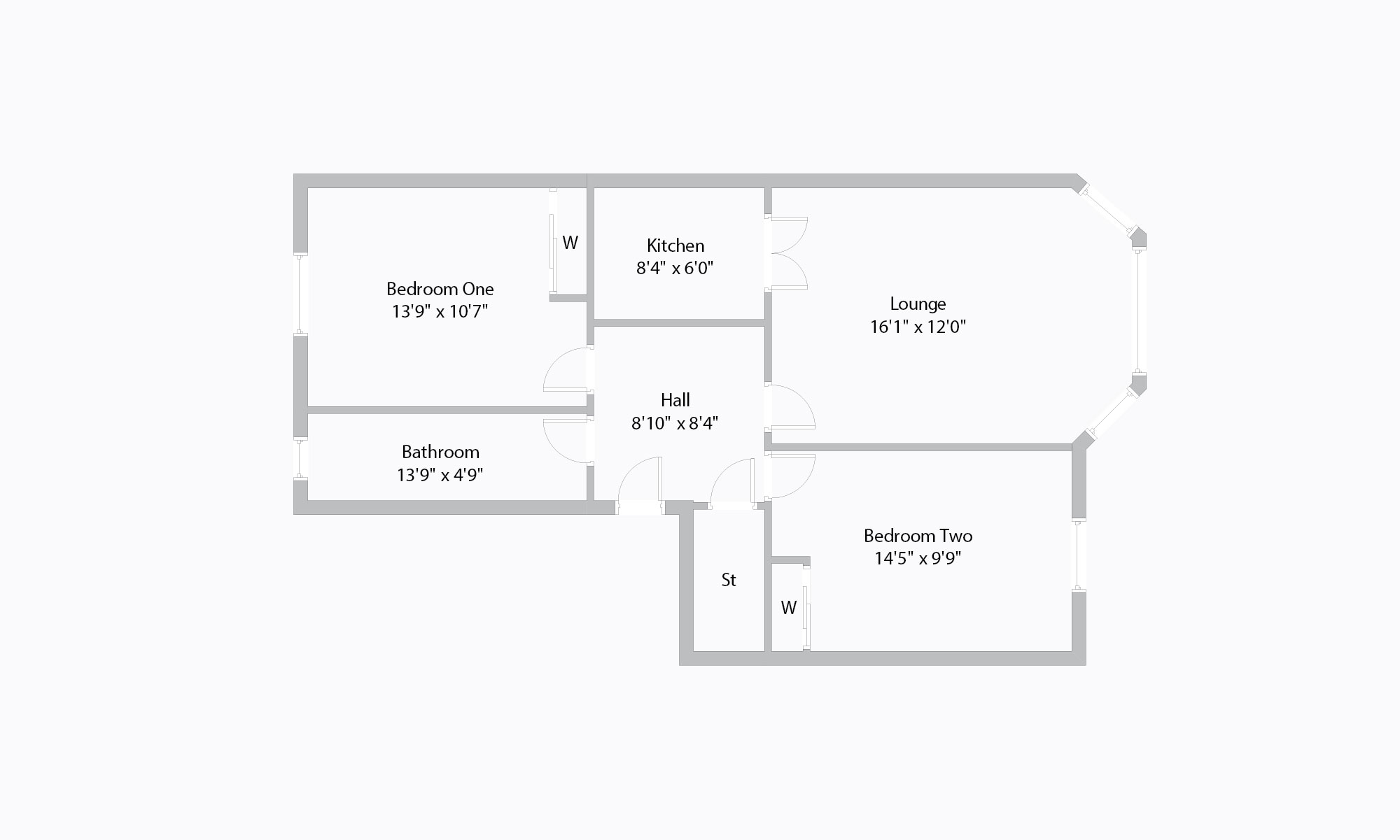 2 Bedrooms Flat for sale in St Georges Road, Flat 1, St Georges Cross, Glasgow G3