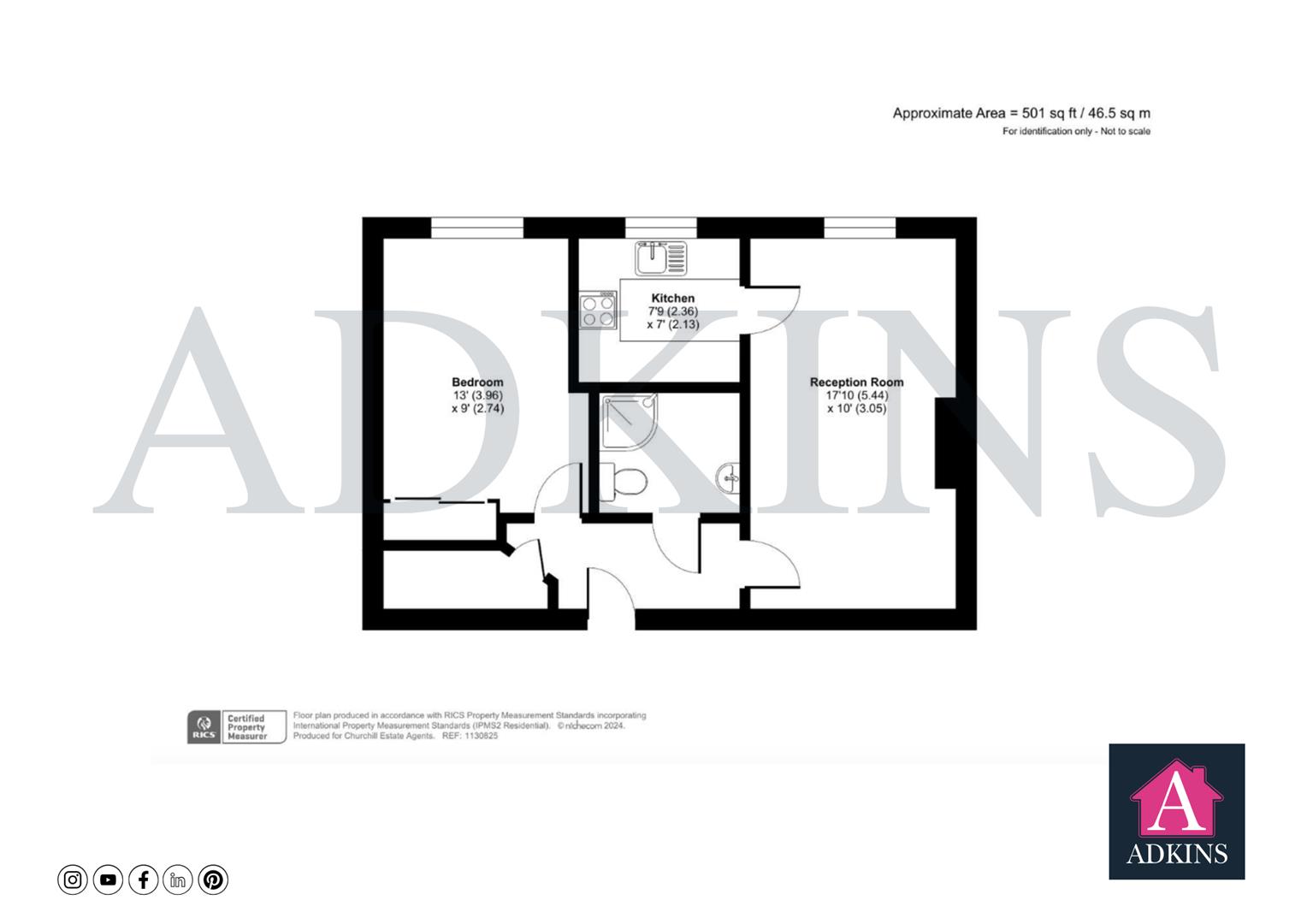 18 Beecham Lodge, Somerford Road, Cirencester floorplan
