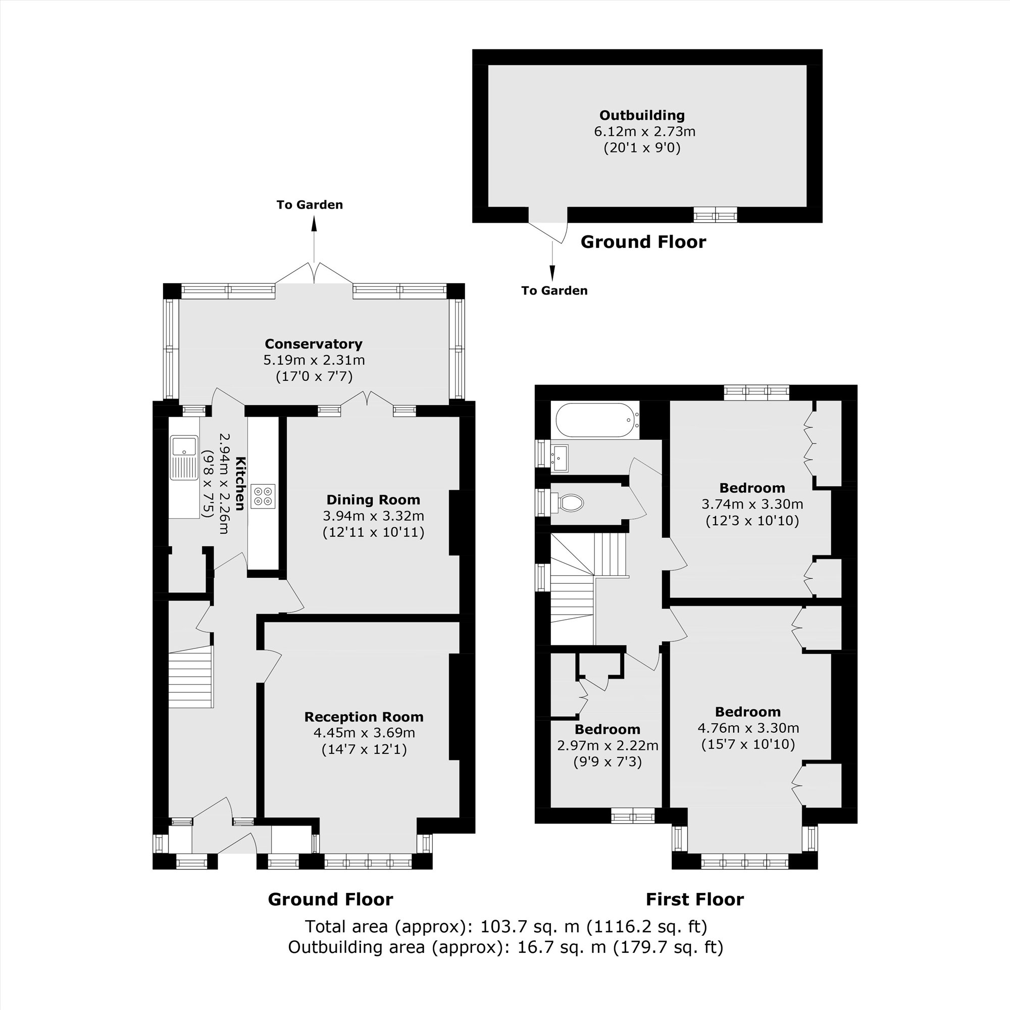 1A, Chestnut Grove, Isleworth floorplan