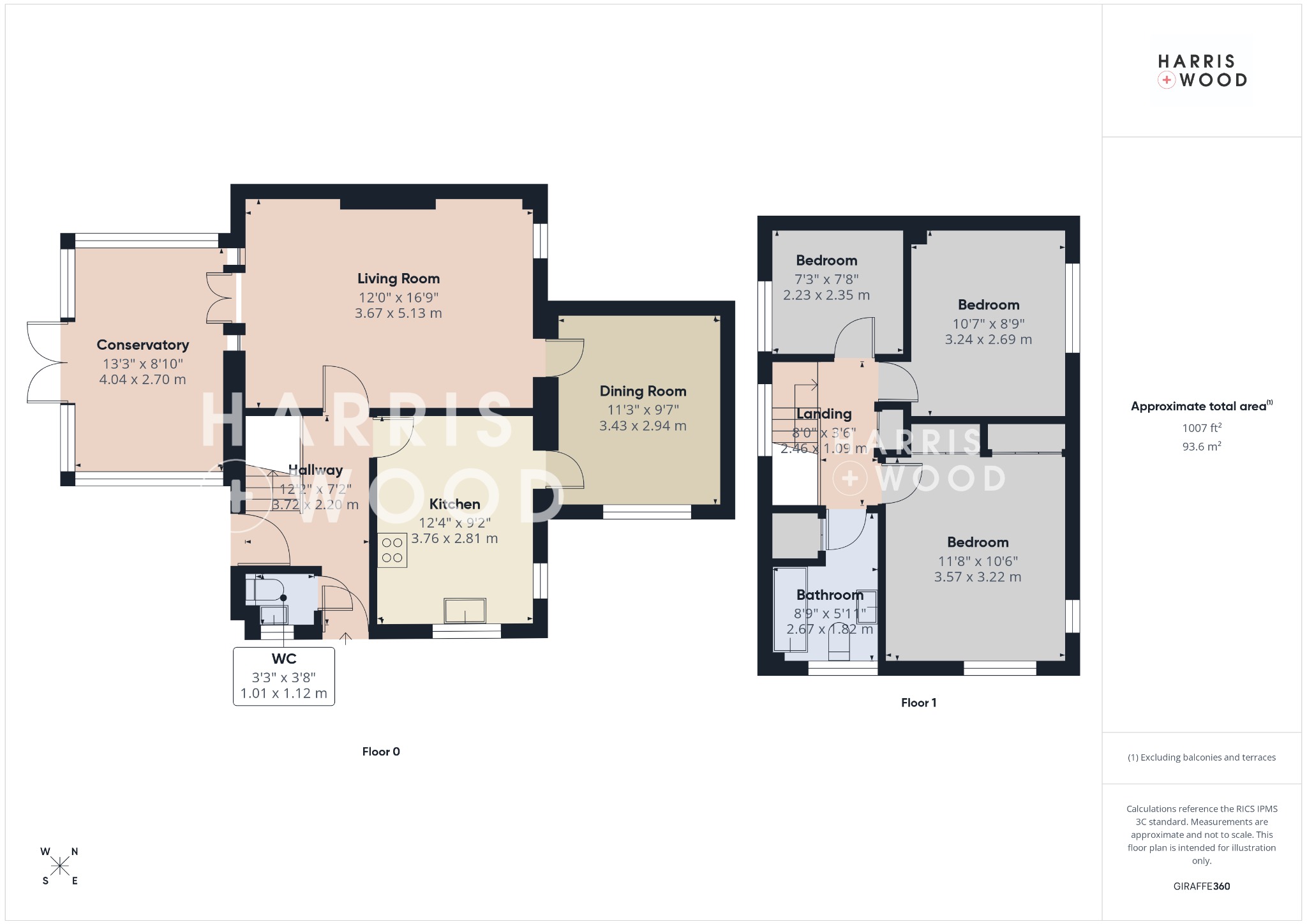 1 Charlotte Way, Witham, Essex floorplan