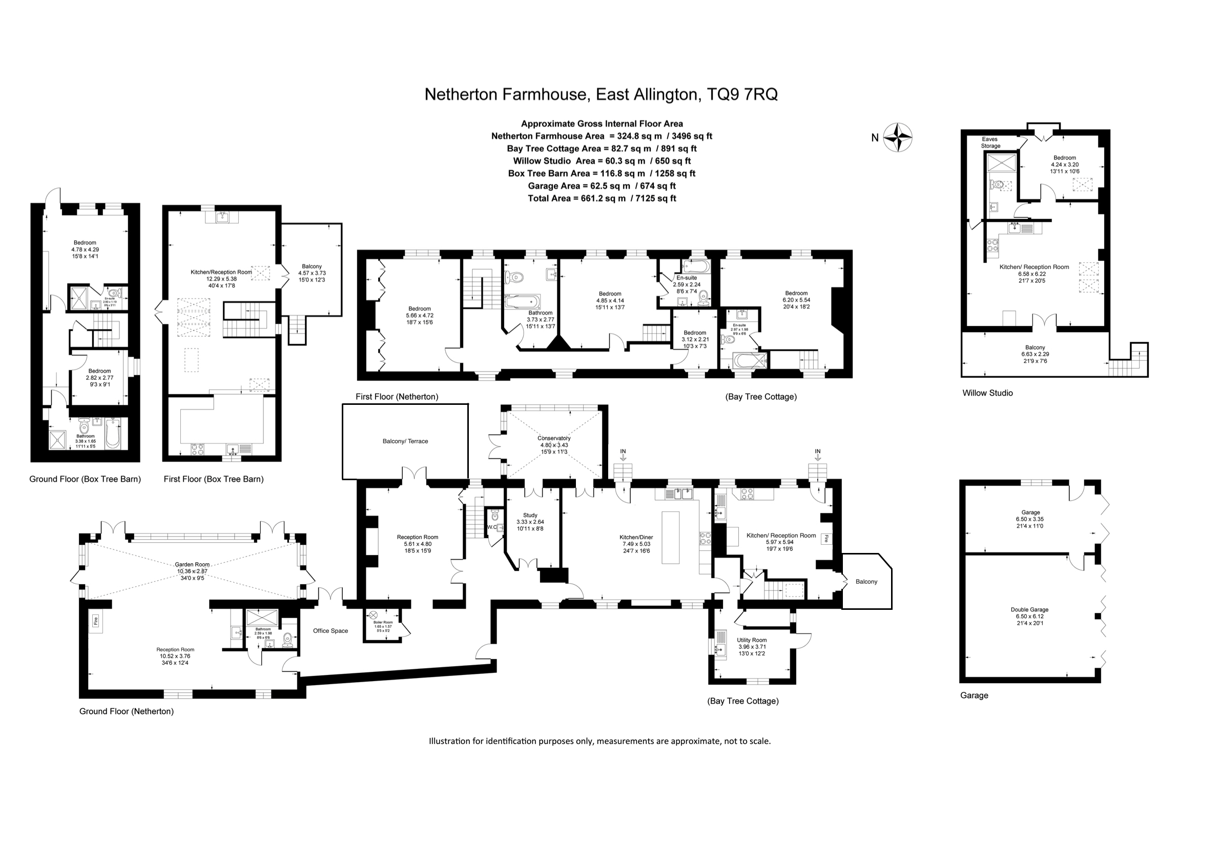 East Allington, Totnes TQ9, 6 bedroom farmhouse for sale 62840087