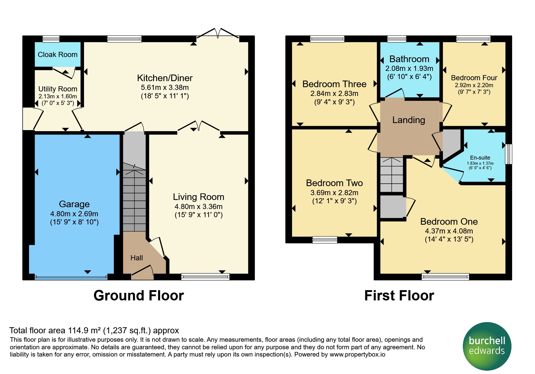 4, Culey Green Way, Birmingham floorplan