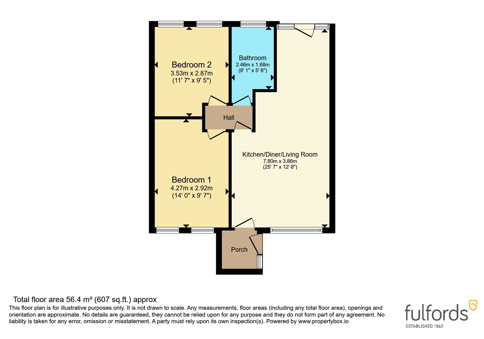 125, Millers Way, Devon floorplan