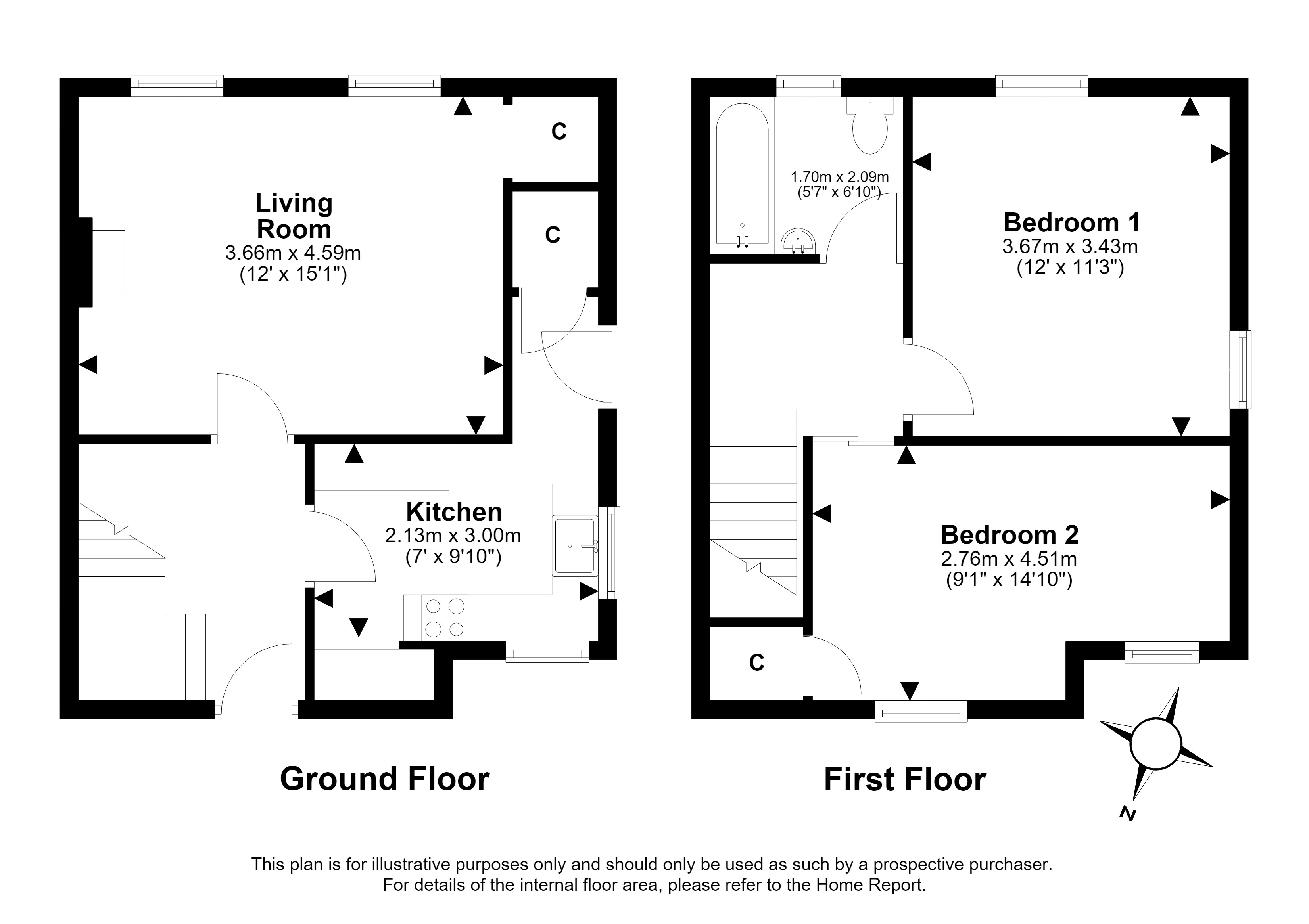 20, Carlowrie Avenue, Dalmeny, Edinburgh floorplan