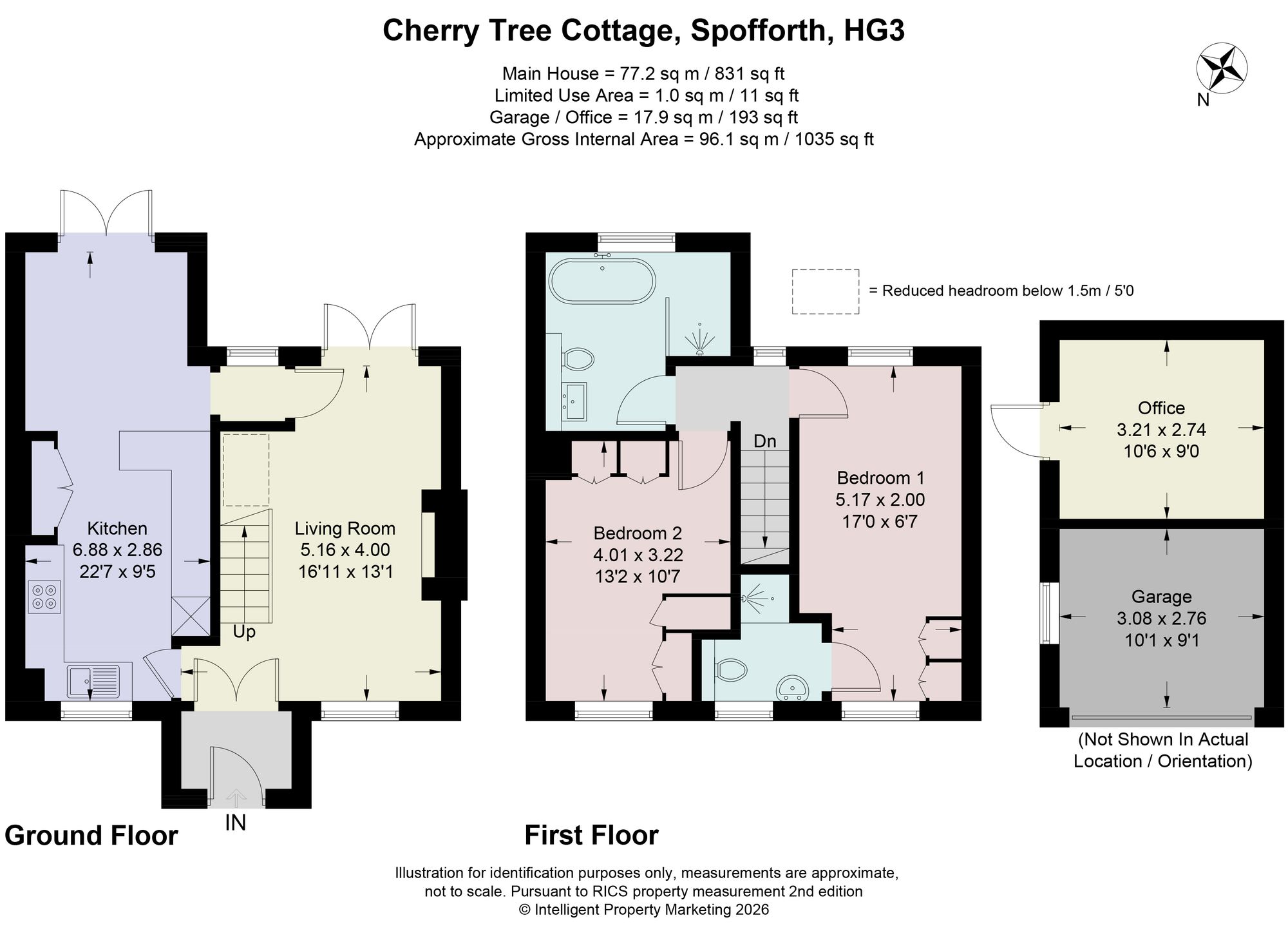 Cherry Tree Cottage, Beech Lane, Harrogate floorplan
