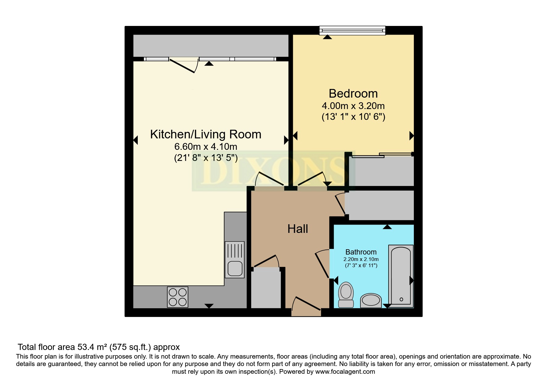 Apartment 65,, Centenary Plaza, Birmingham floorplan