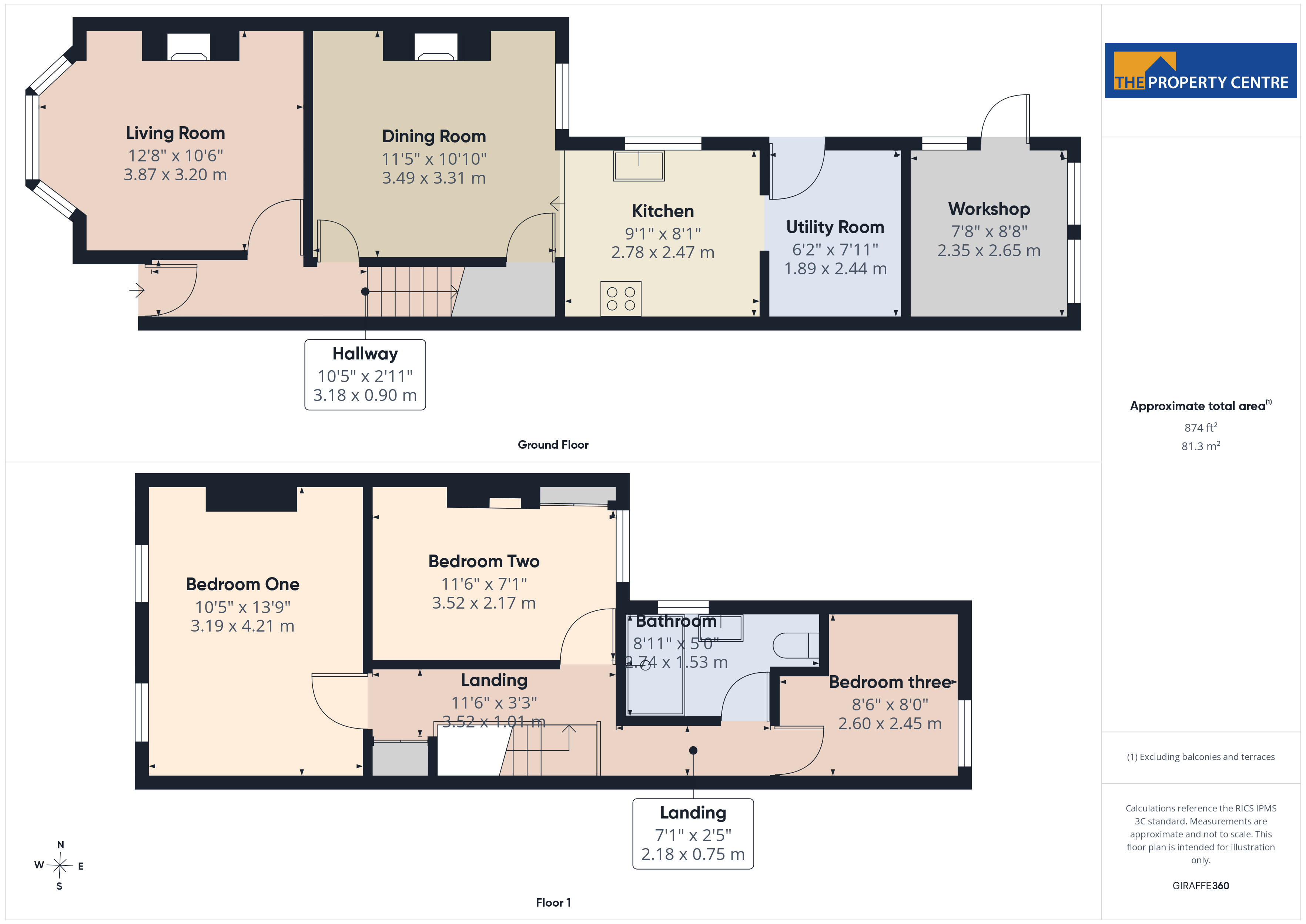 118, Foley Road, Worcestershire floorplan