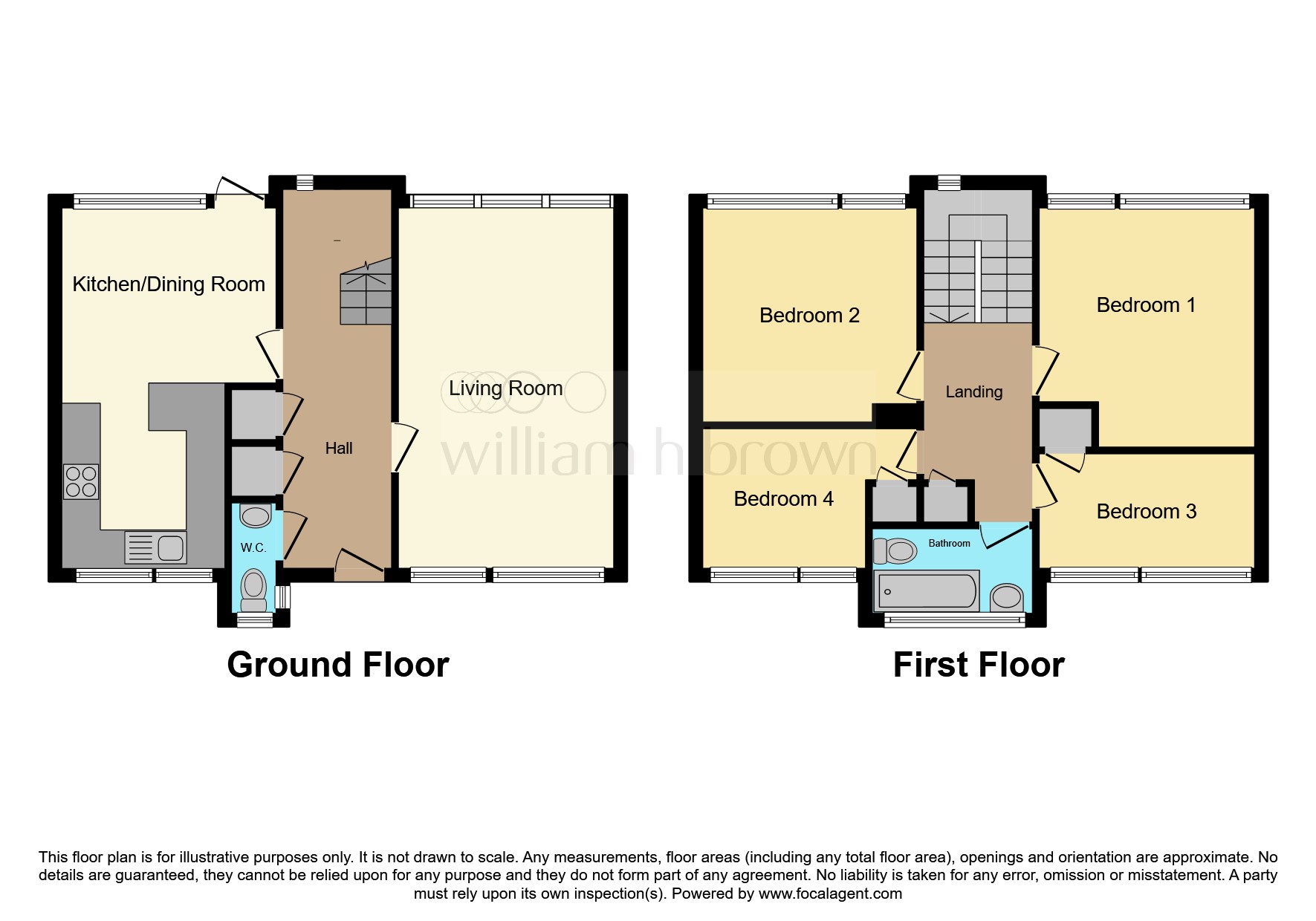 1, Clare Close, Bury St. Edmunds floorplan