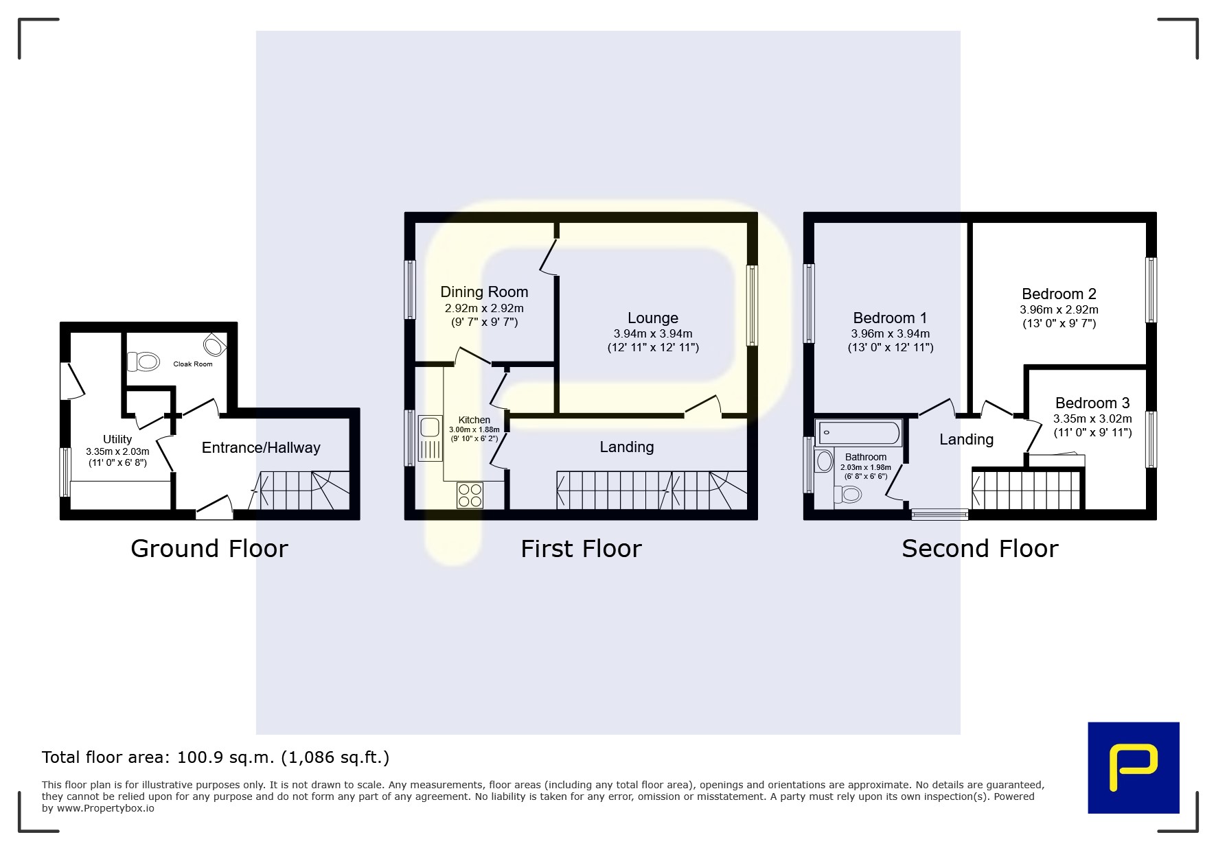 Hill Park Road, Jarrow floorplan