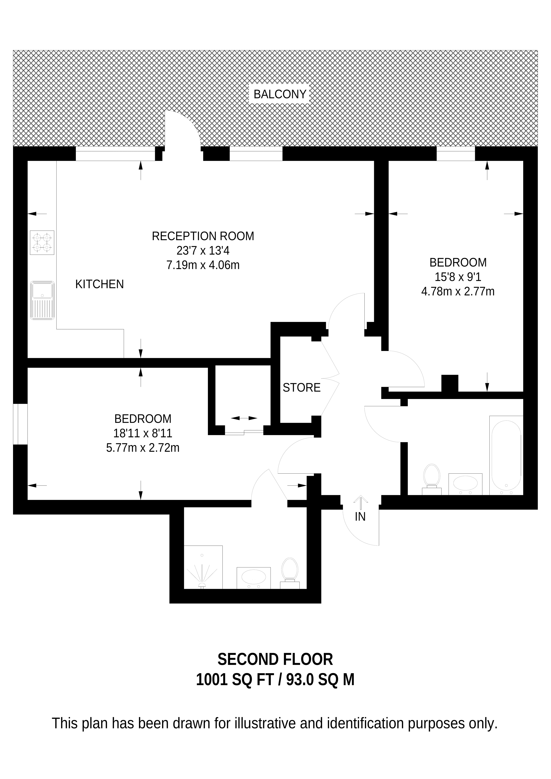Barry Blandford Way, Bow floorplan