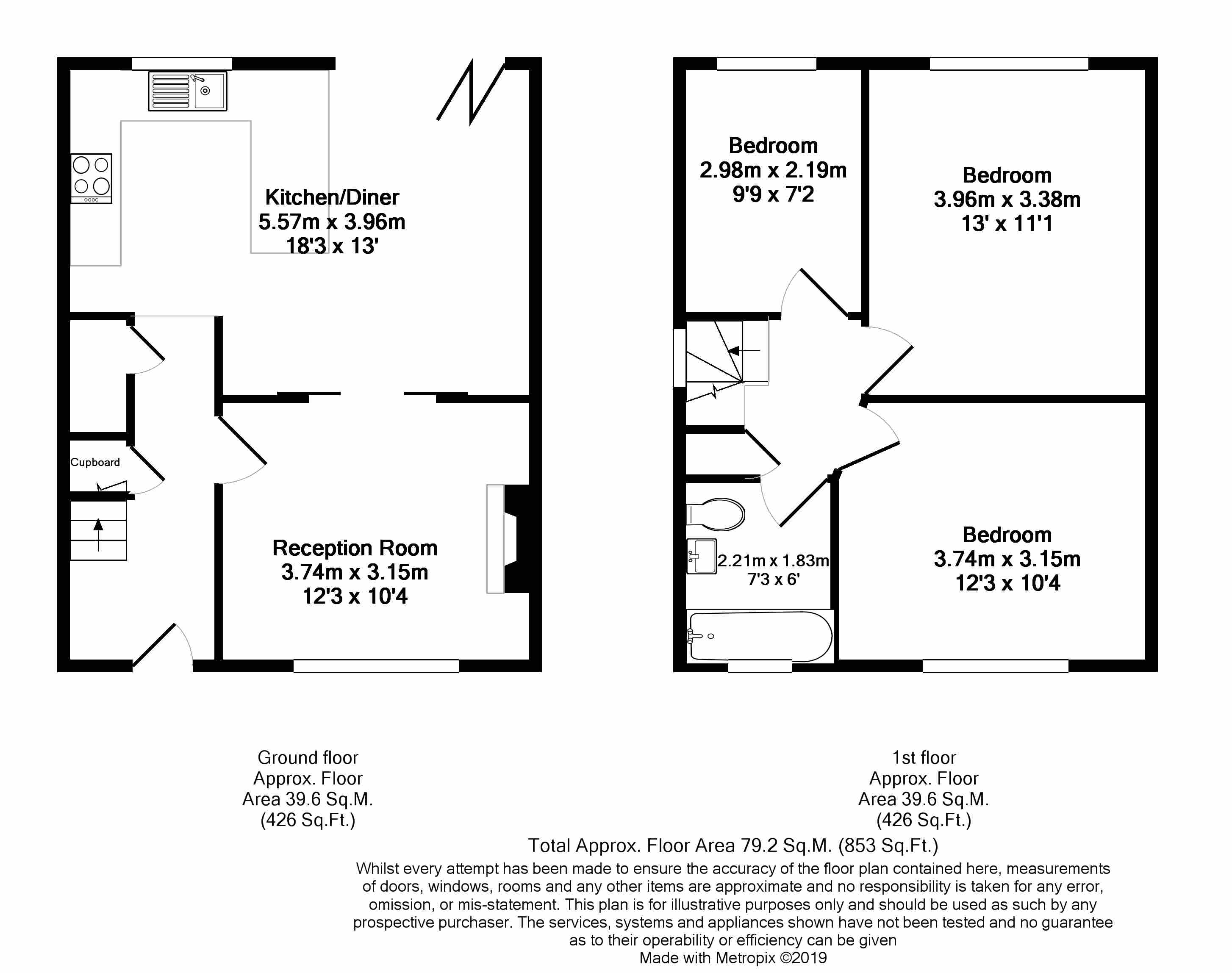 3 bed end terrace house for sale in Priory Road, Hampton TW12 Zoopla