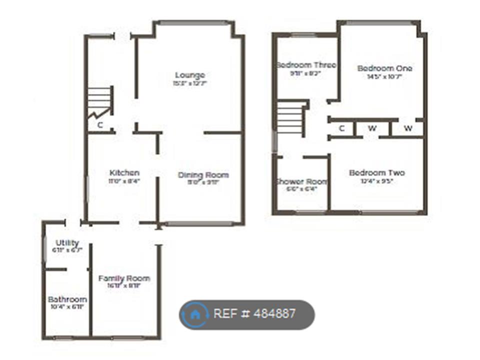 3 Bedrooms Detached house to rent in Middlepenny Place, Langbank PA14