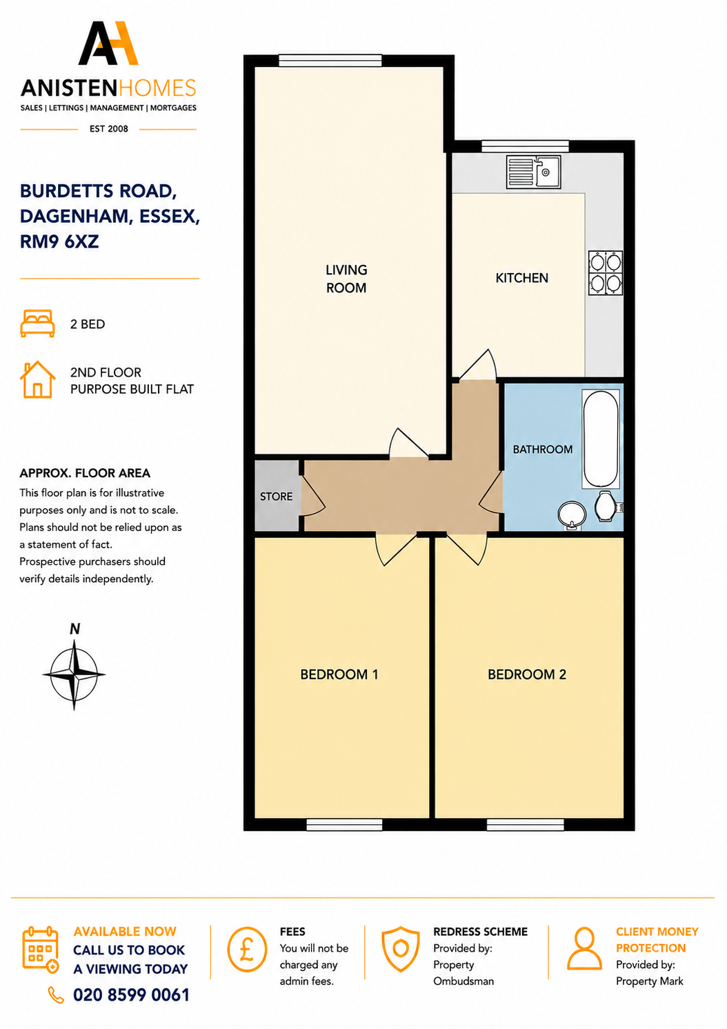 Copy, Z, Burdetts Road, Dagenham, Essex floorplan